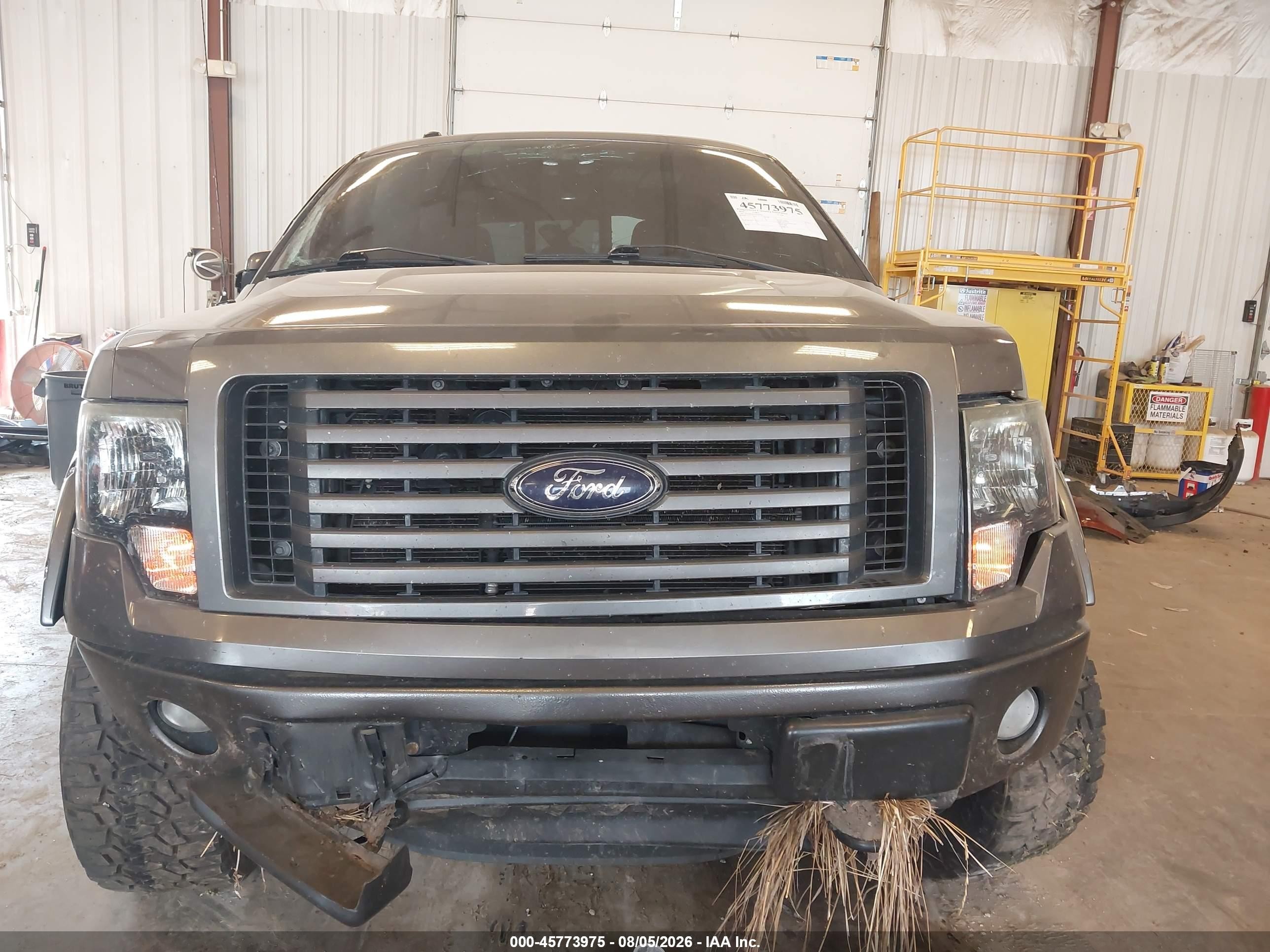 2012 Ford F-150 Fx4 Gray vin: 1FTFW1EF7CFC60554