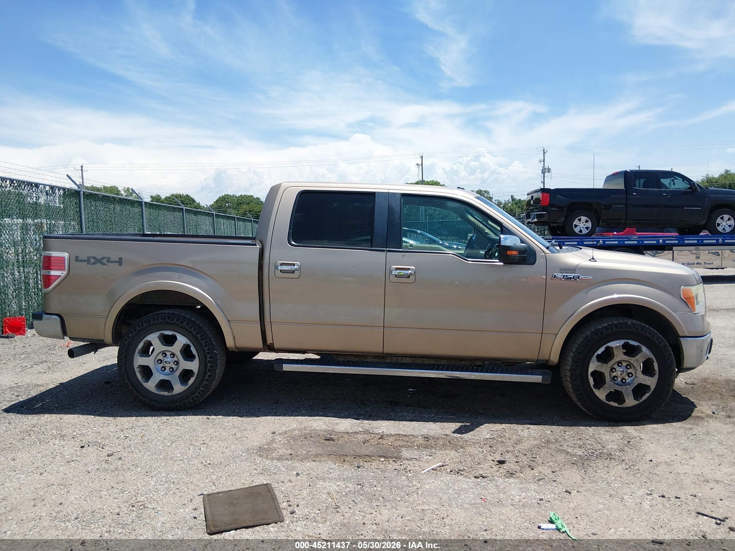 2012 Ford F-150 Lariat Brown vin: 1FTFW1EF7CKD96139