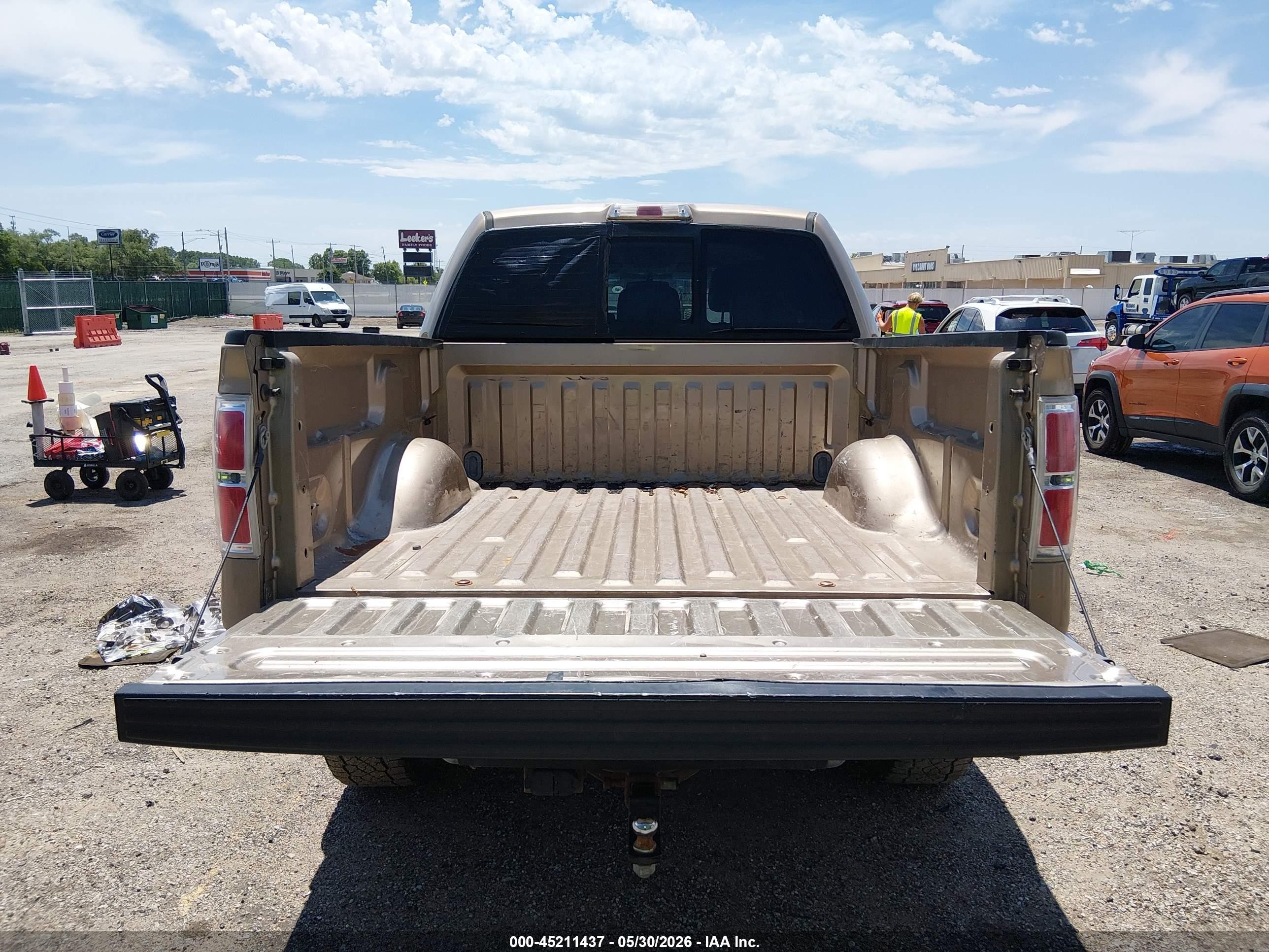 2012 Ford F-150 Lariat Brown vin: 1FTFW1EF7CKD96139