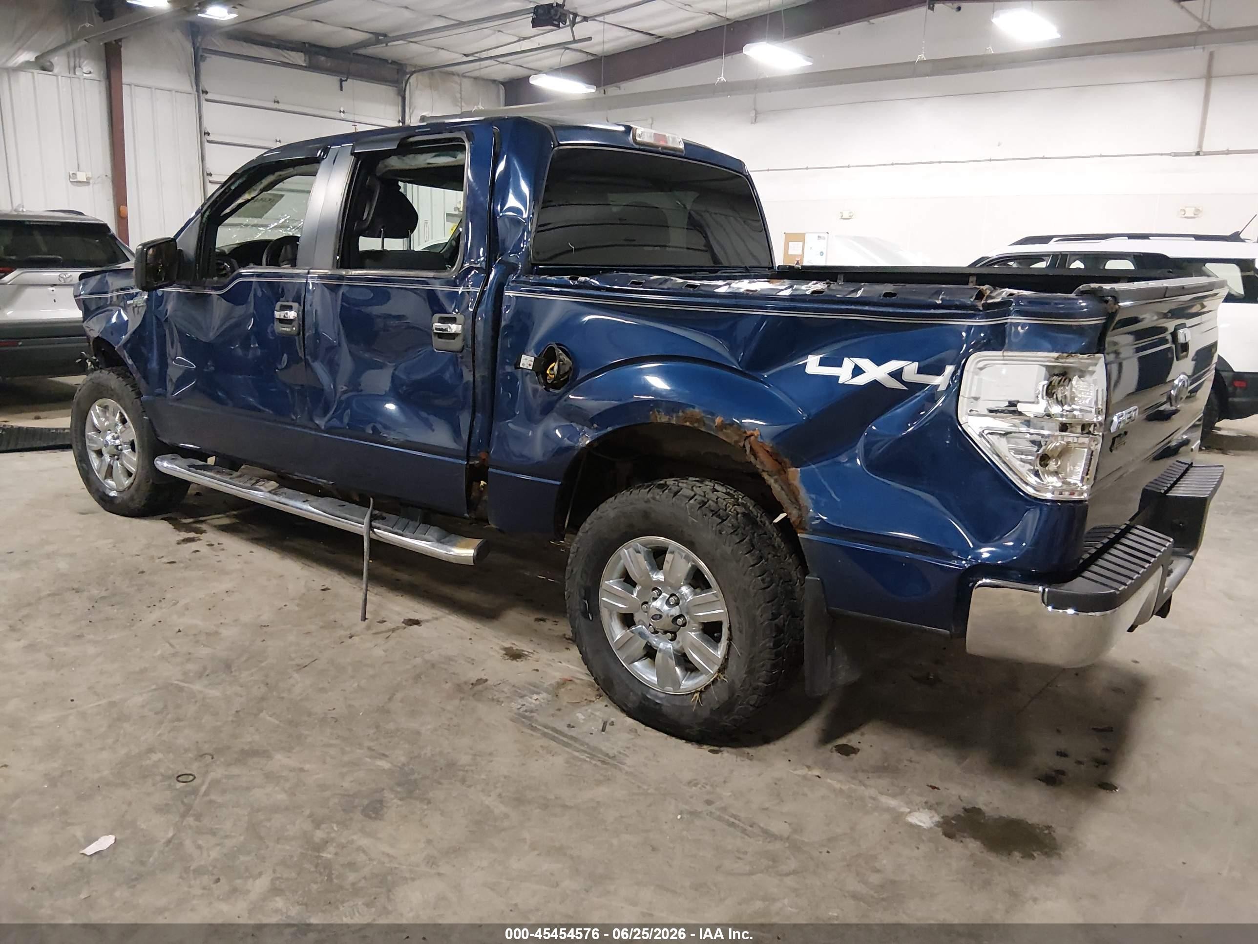 2012 Ford F-150 Fx4/king Ranch/lariat/platinum/xl/xlt Blue vin: 1FTFW1EF7CKE03669