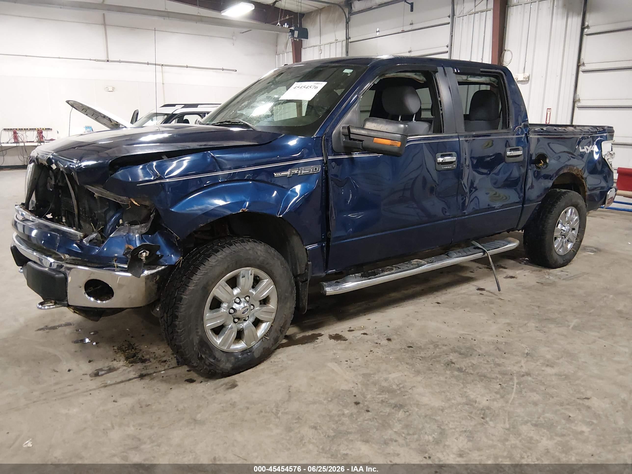 2012 Ford F-150 Fx4/king Ranch/lariat/platinum/xl/xlt Blue vin: 1FTFW1EF7CKE03669