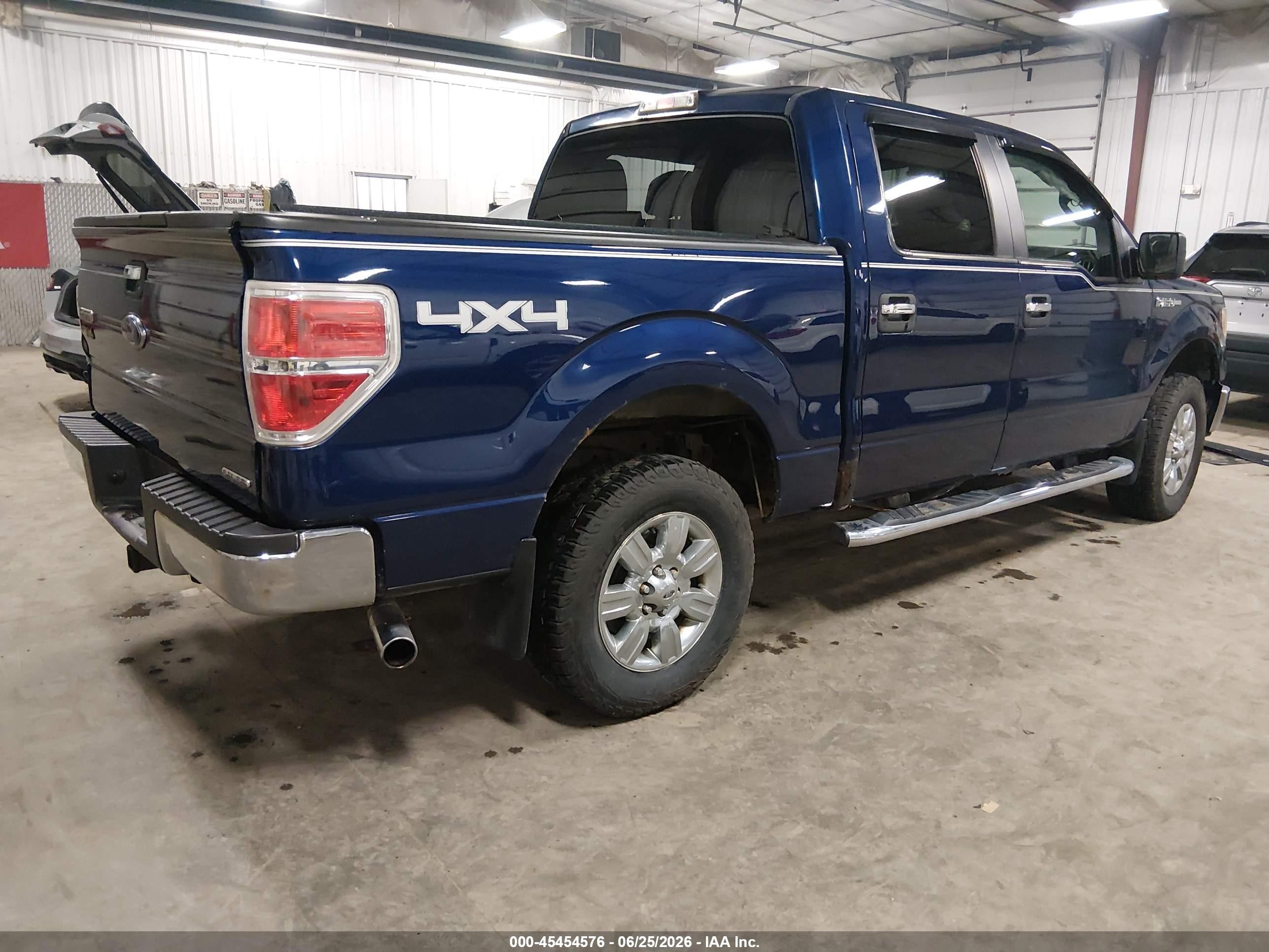 2012 Ford F-150 Fx4/king Ranch/lariat/platinum/xl/xlt Blue vin: 1FTFW1EF7CKE03669