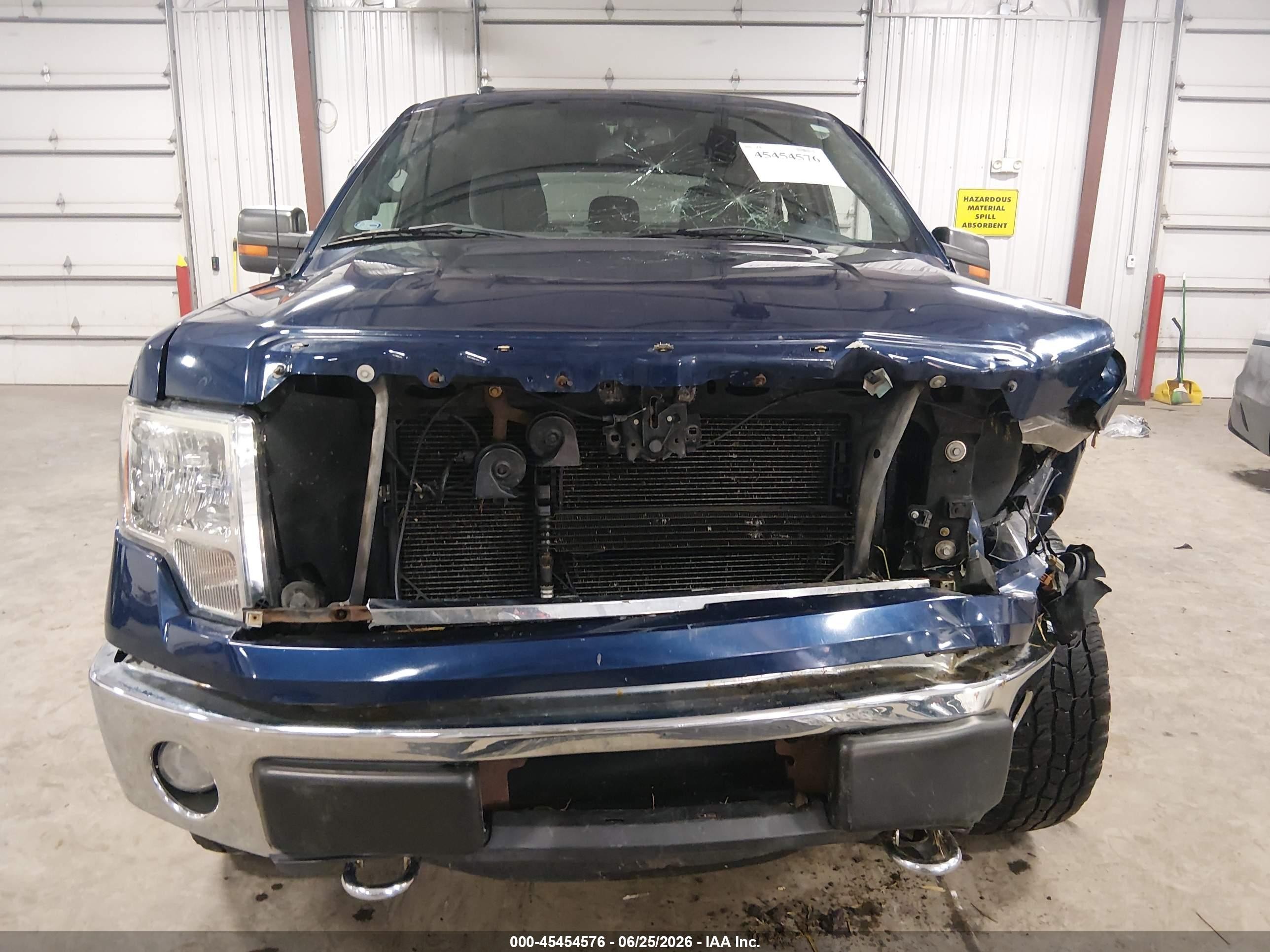 2012 Ford F-150 Fx4/king Ranch/lariat/platinum/xl/xlt Blue vin: 1FTFW1EF7CKE03669