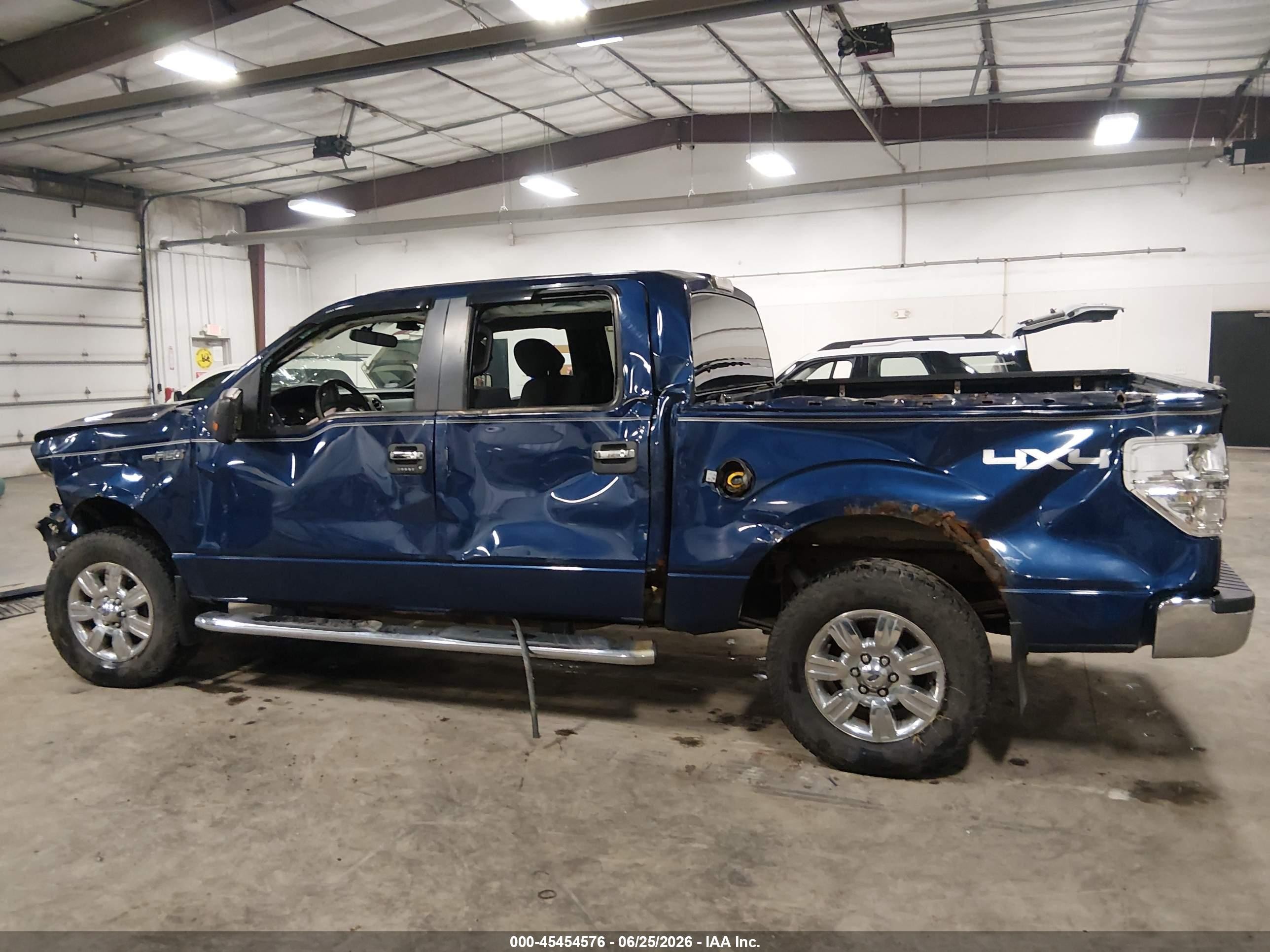2012 Ford F-150 Fx4/king Ranch/lariat/platinum/xl/xlt Blue vin: 1FTFW1EF7CKE03669