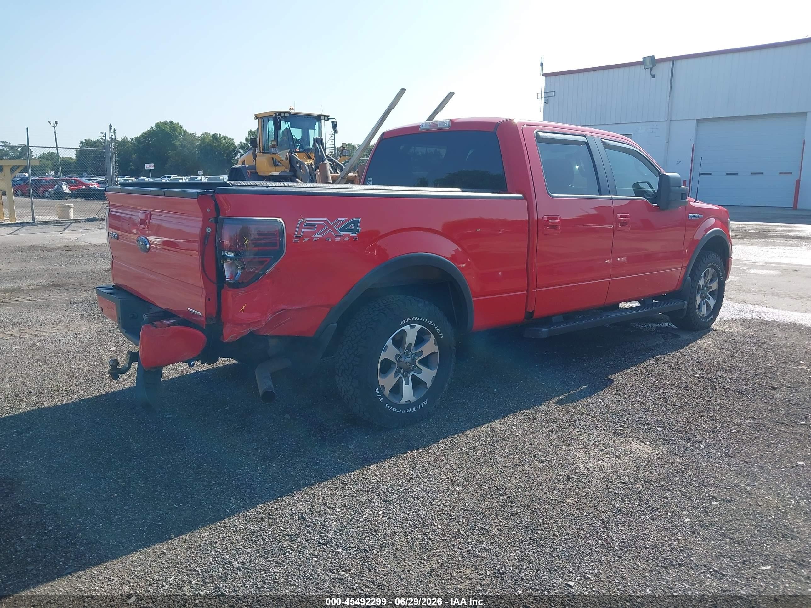 2013 Ford F-150 Fx4/king Ranch/lariat/platinum/xl/xlt Red vin: 1FTFW1EF7DFB12292
