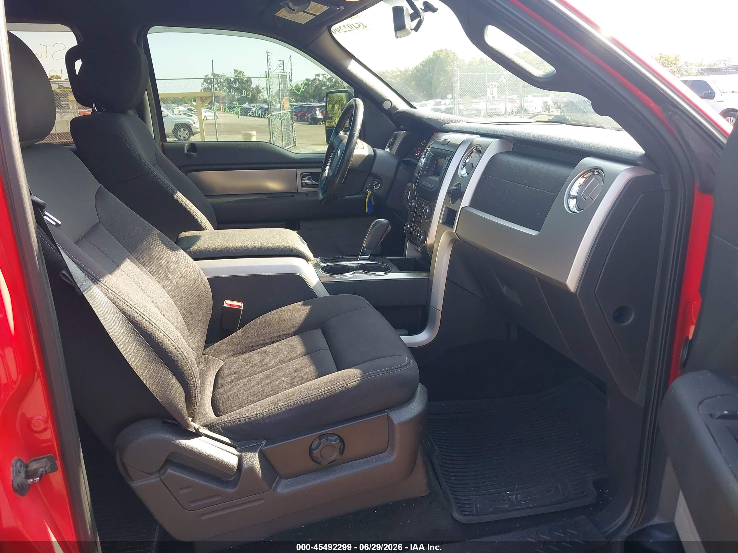 2013 Ford F-150 Fx4/king Ranch/lariat/platinum/xl/xlt Red vin: 1FTFW1EF7DFB12292