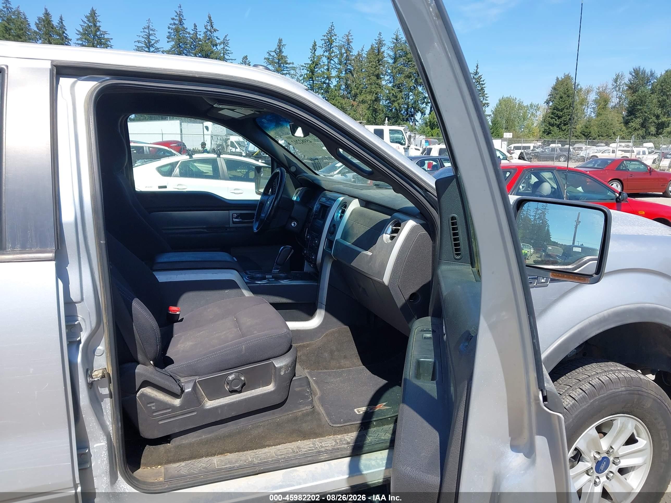 2013 Ford F-150 Fx4 Silver vin: 1FTFW1EF7DFB55949