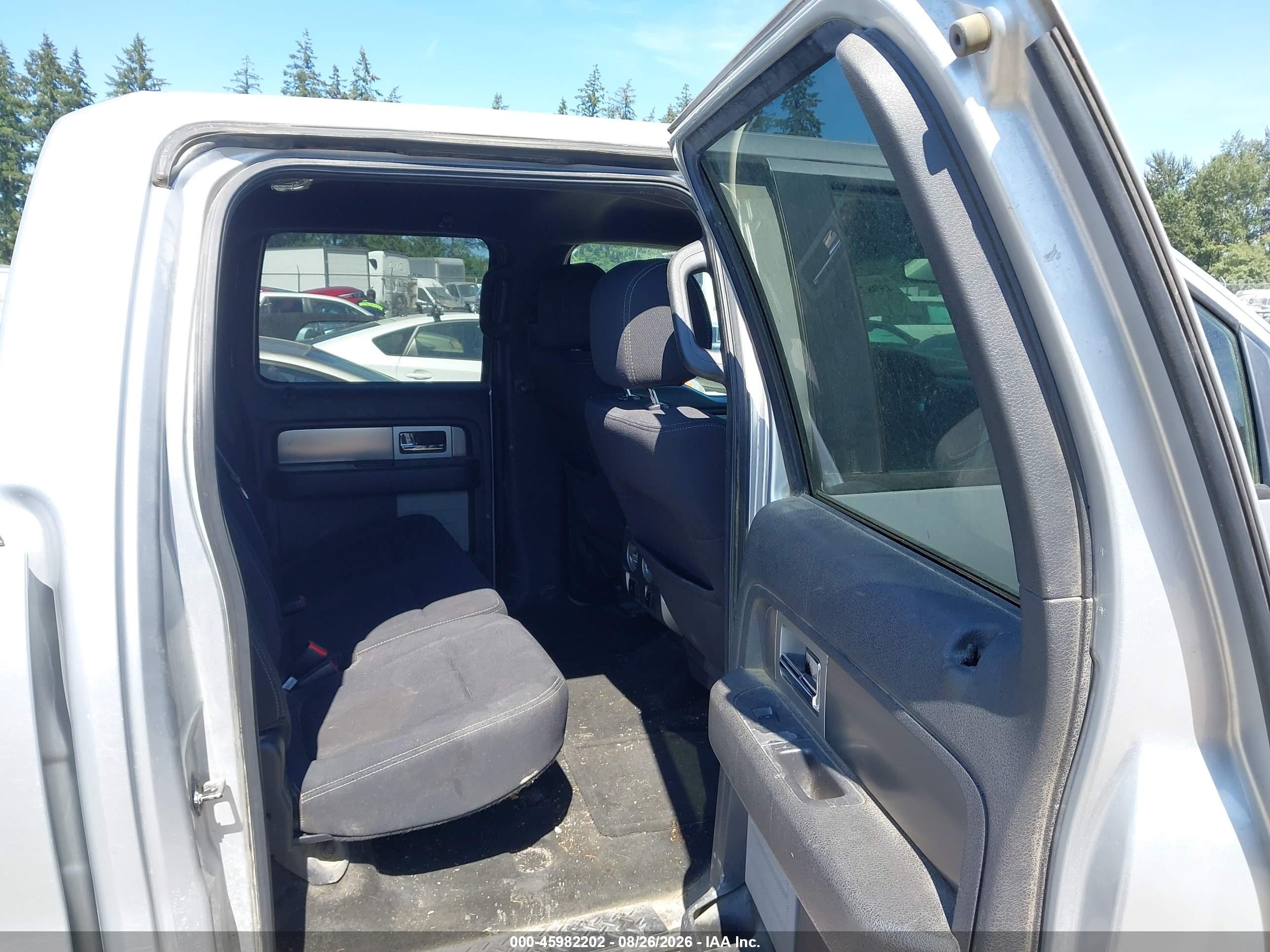 2013 Ford F-150 Fx4 Silver vin: 1FTFW1EF7DFB55949