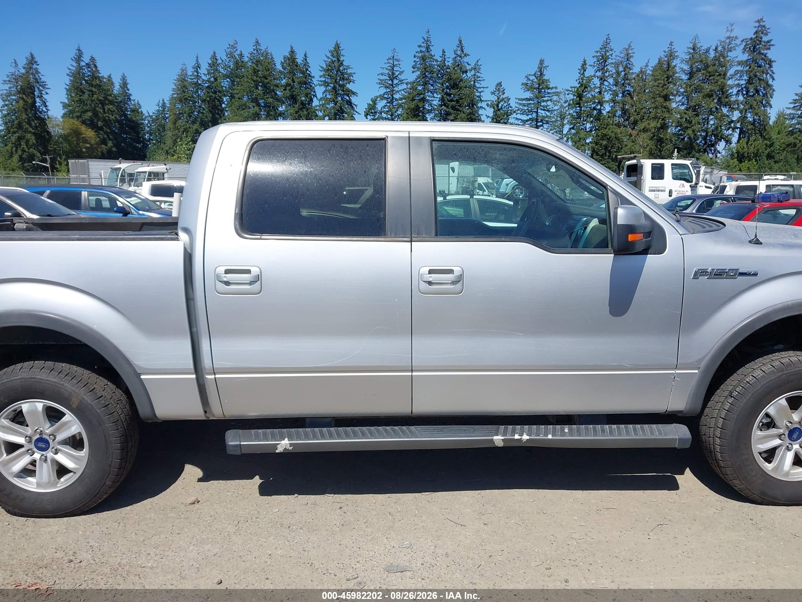 2013 Ford F-150 Fx4 Silver vin: 1FTFW1EF7DFB55949