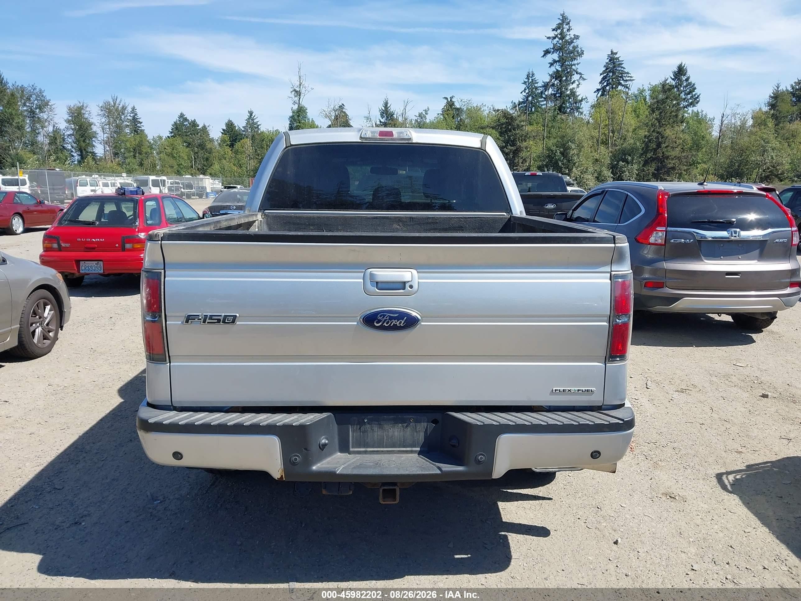 2013 Ford F-150 Fx4 Silver vin: 1FTFW1EF7DFB55949