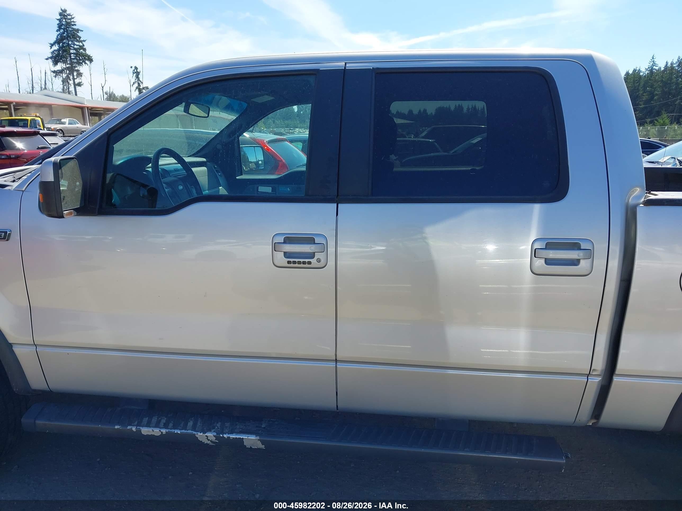 2013 Ford F-150 Fx4 Silver vin: 1FTFW1EF7DFB55949