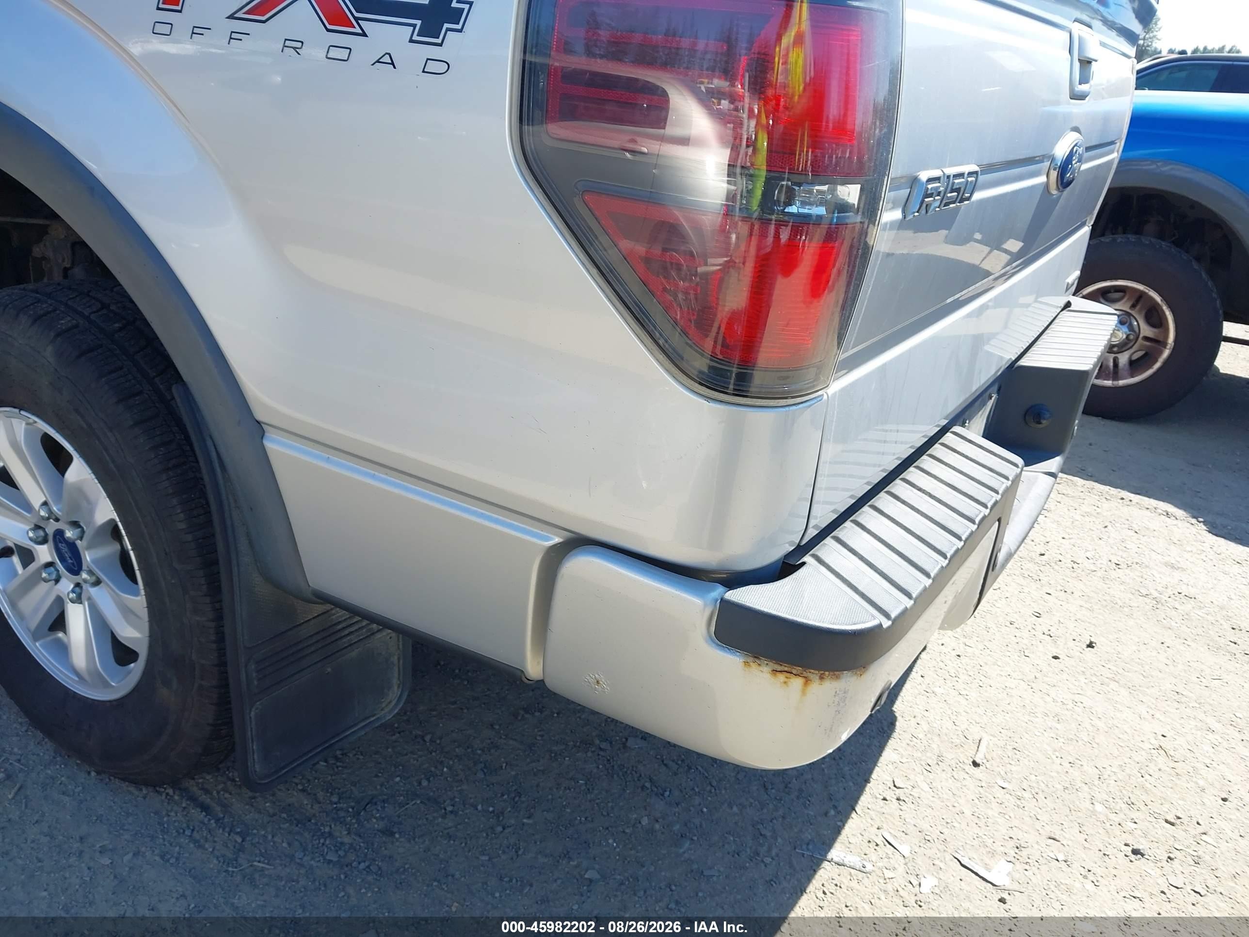 2013 Ford F-150 Fx4 Silver vin: 1FTFW1EF7DFB55949