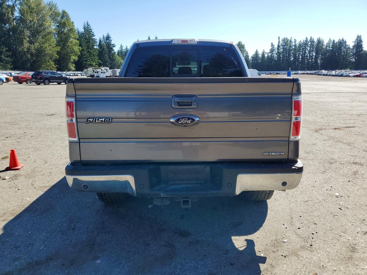2013 Ford F150 Supercrew Gray vin: 1FTFW1EF7DFB83847