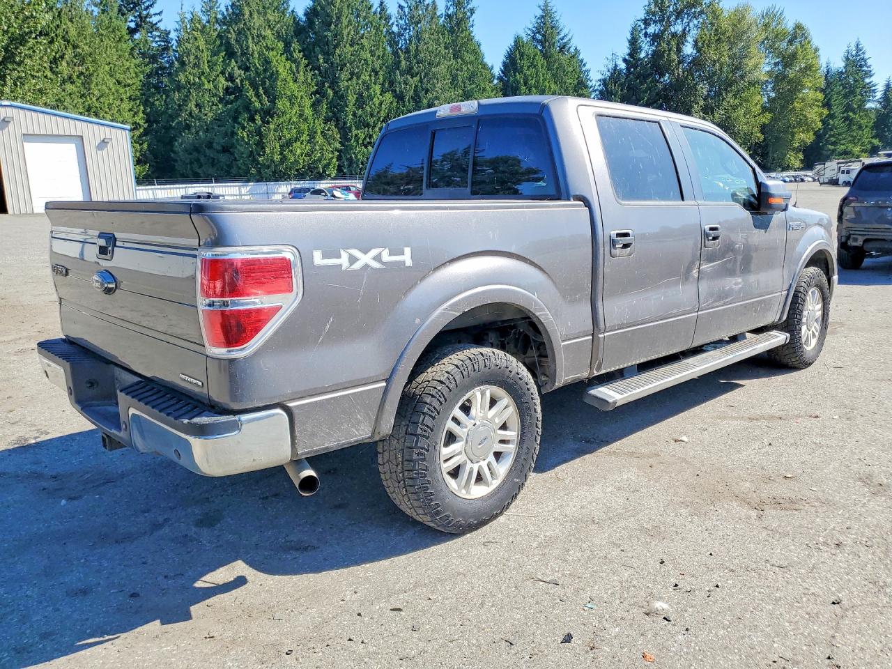 2013 Ford F150 Supercrew Gray vin: 1FTFW1EF7DFB83847
