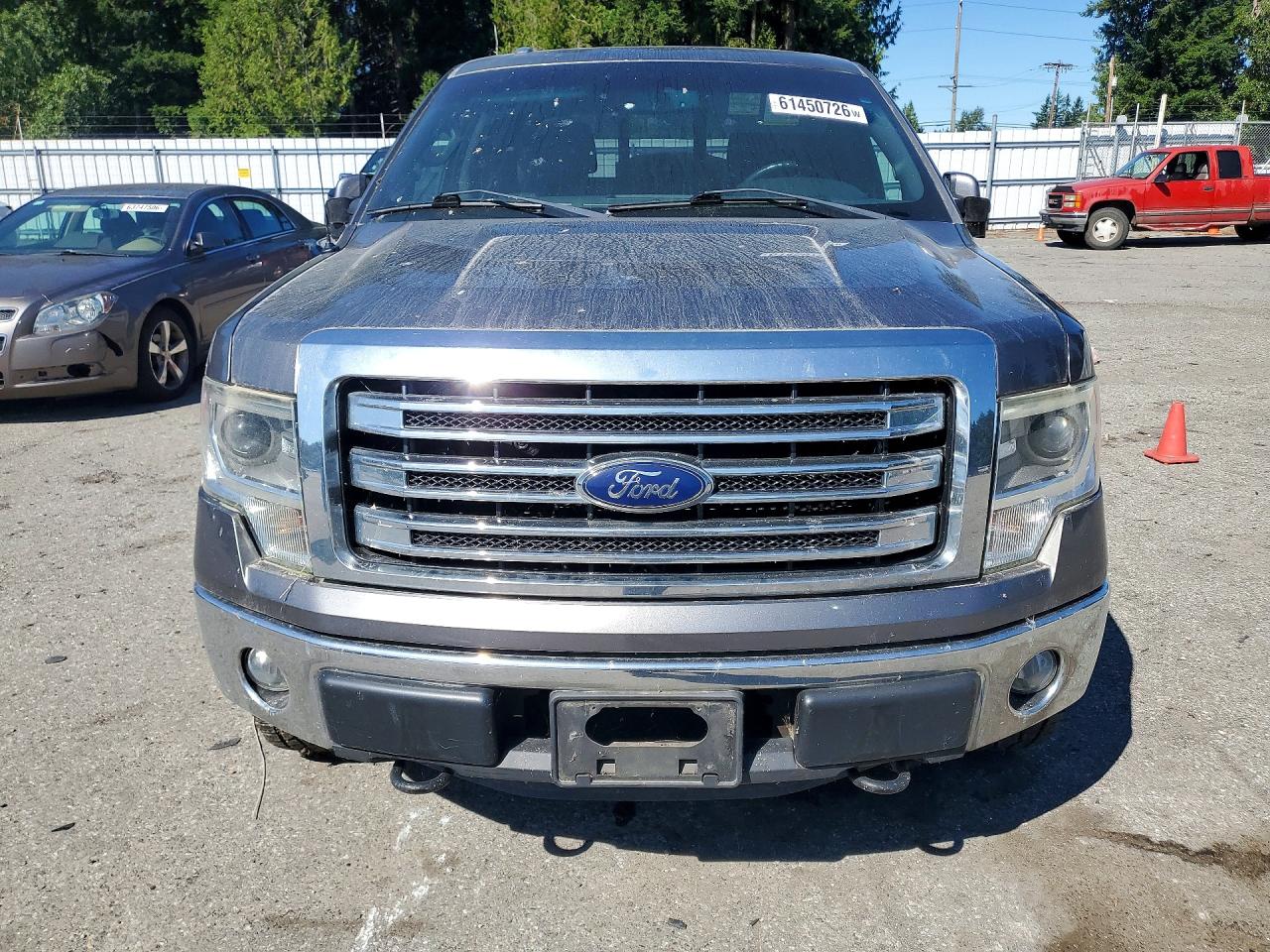 2013 Ford F150 Supercrew Gray vin: 1FTFW1EF7DFB83847
