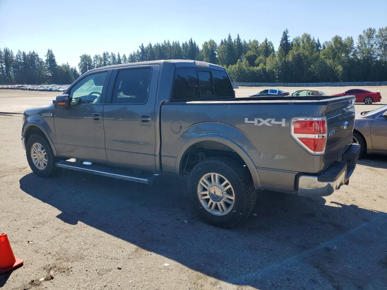 2013 Ford F150 Supercrew Gray vin: 1FTFW1EF7DFB83847