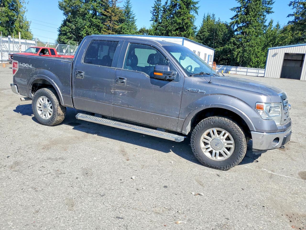 2013 Ford F150 Supercrew Gray vin: 1FTFW1EF7DFB83847