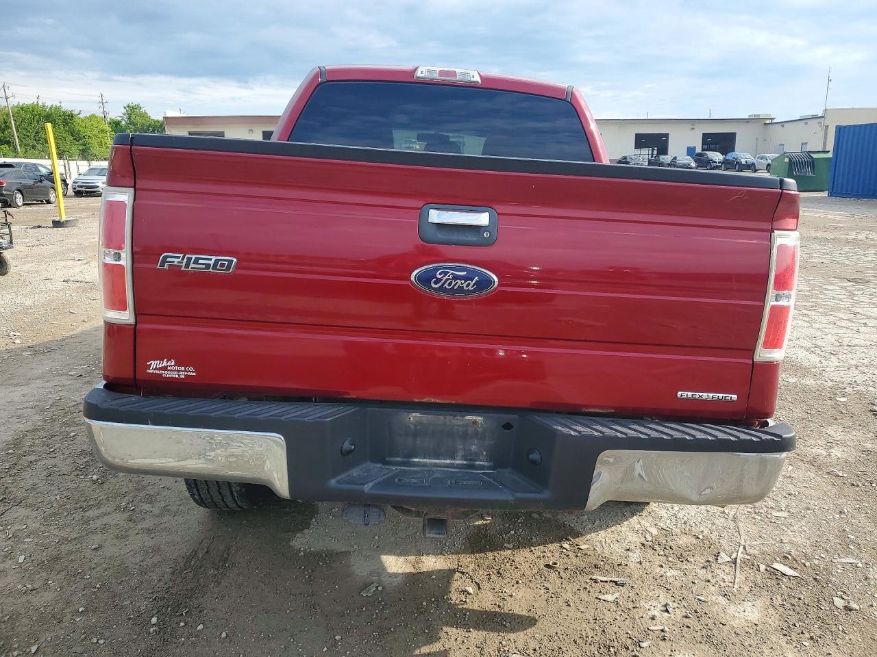 2013 Ford F150 Supercrew Red vin: 1FTFW1EF7DFB96520