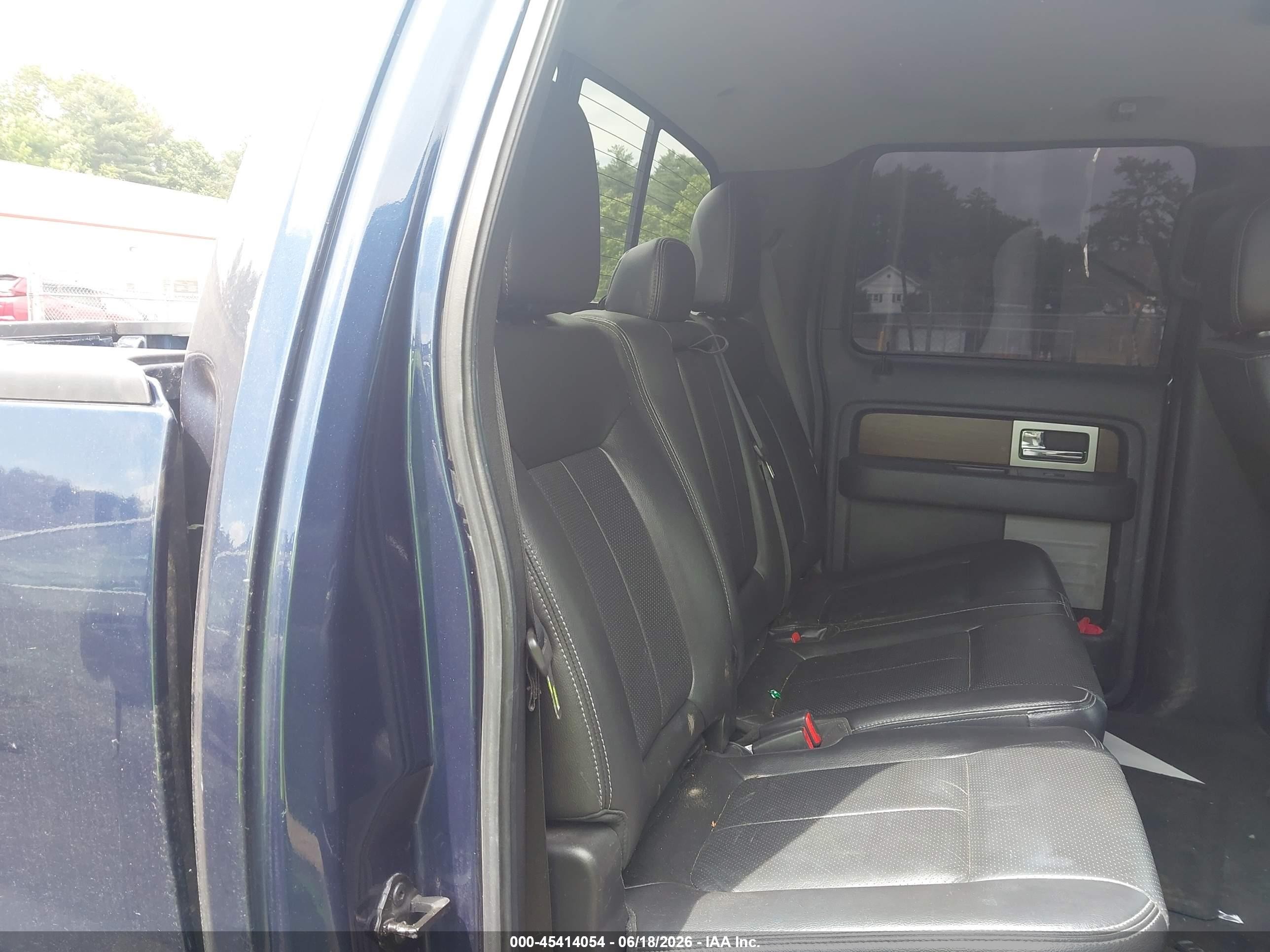 2013 Ford F-150 Lariat Blue vin: 1FTFW1EF7DFC23828