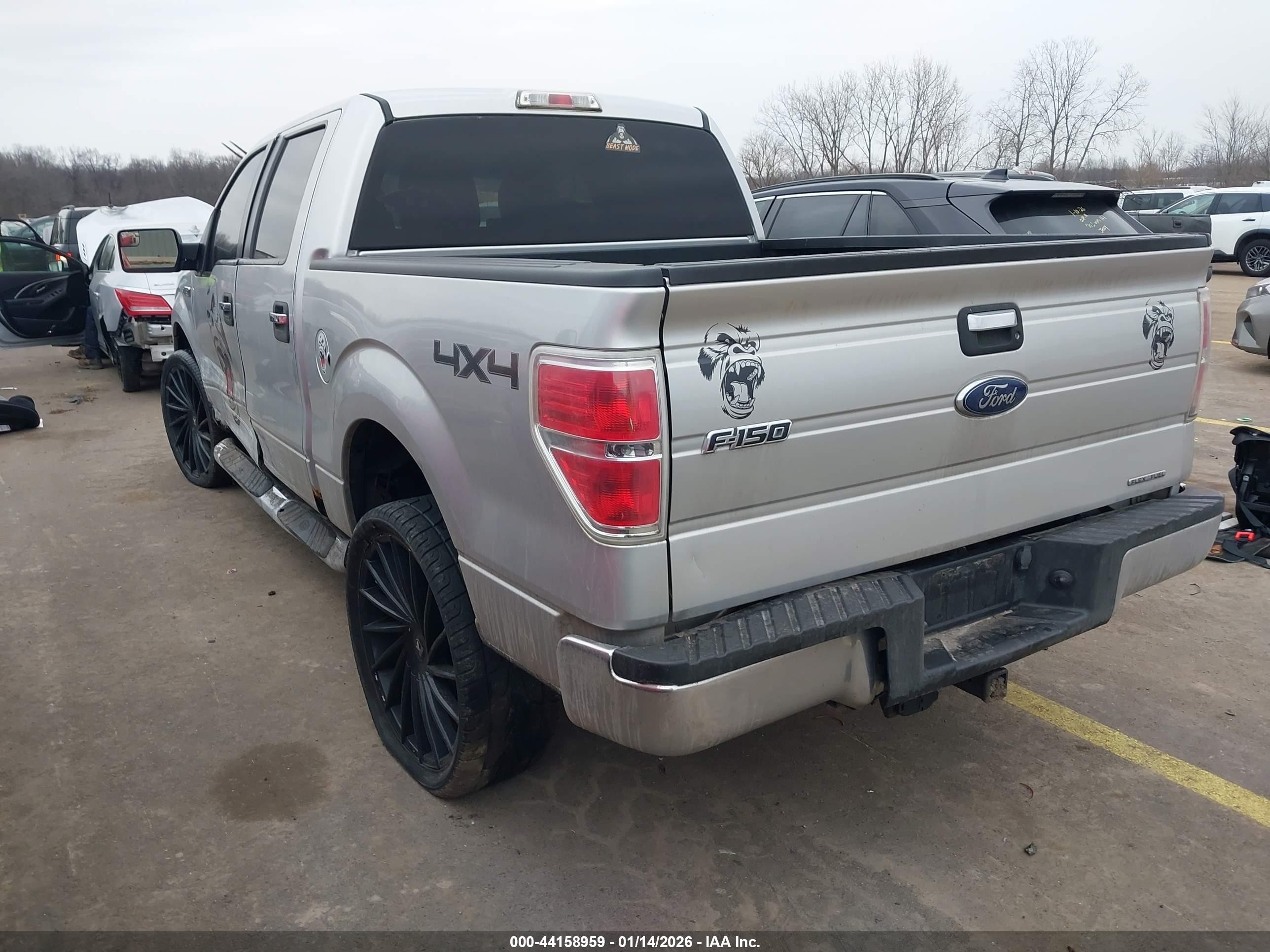 2013 Ford F-150 Xlt Silver vin: 1FTFW1EF7DFC24932