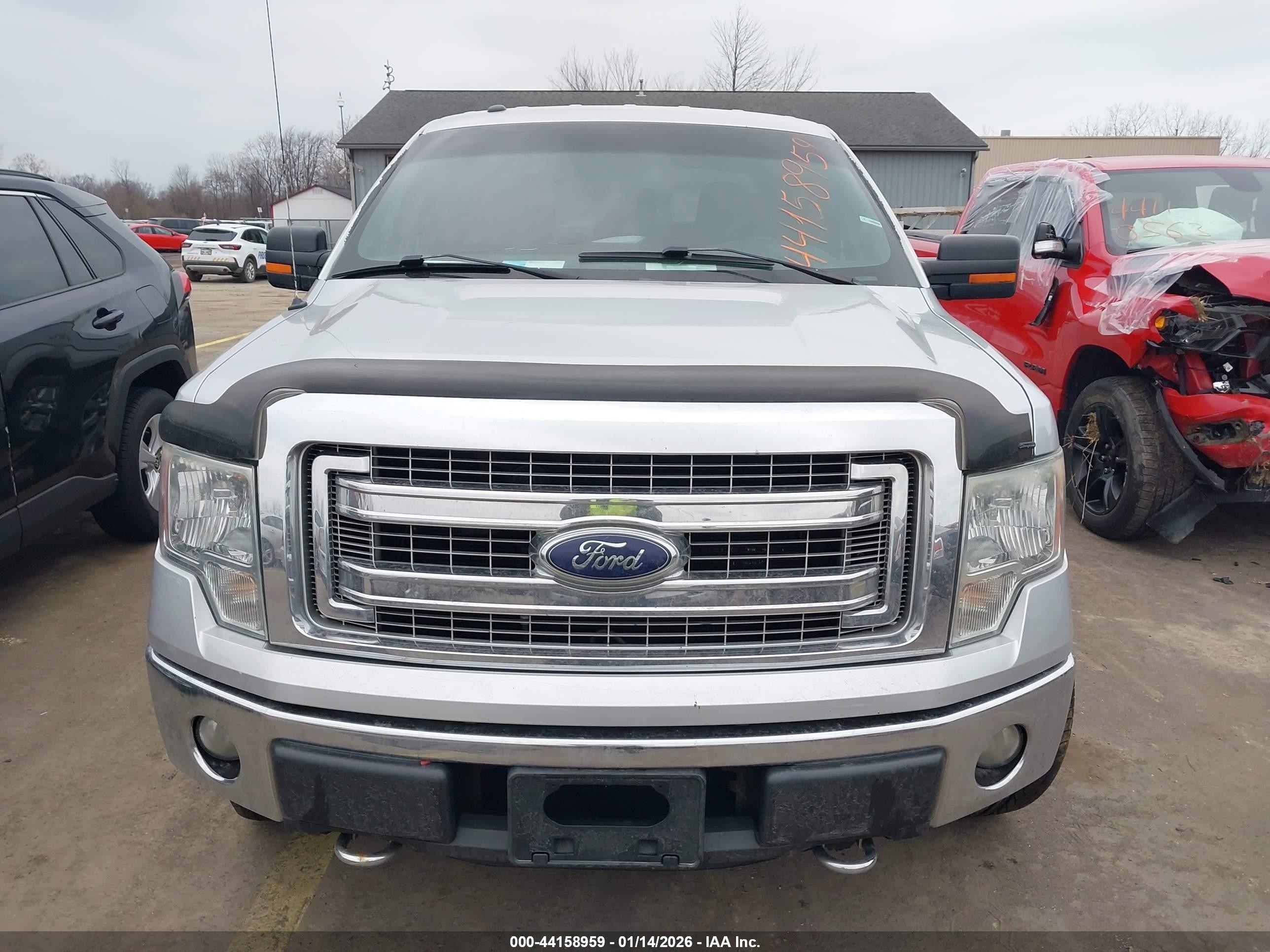 2013 Ford F-150 Xlt Silver vin: 1FTFW1EF7DFC24932
