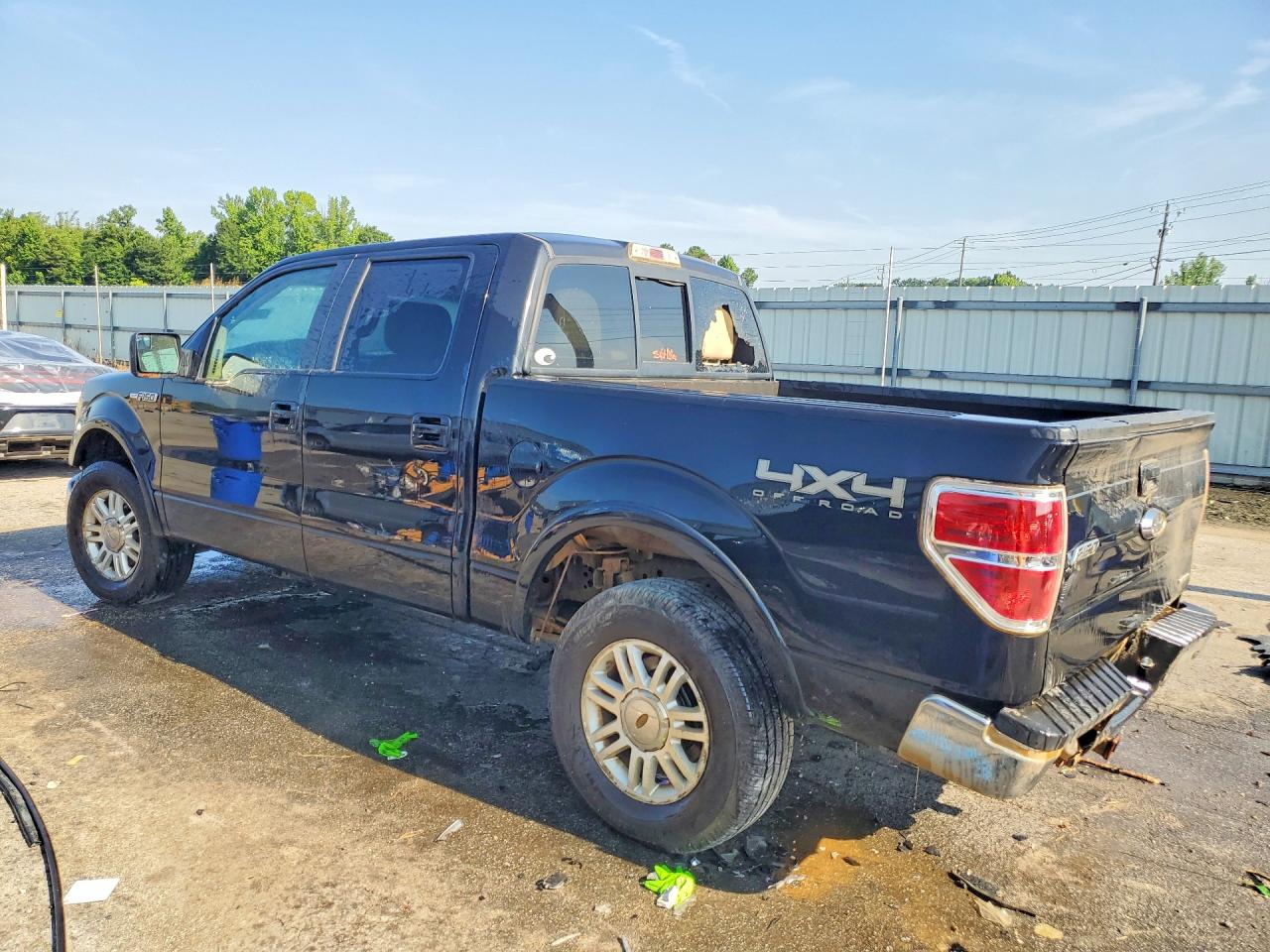2013 Ford F150 Supercrew Black vin: 1FTFW1EF7DFD15117