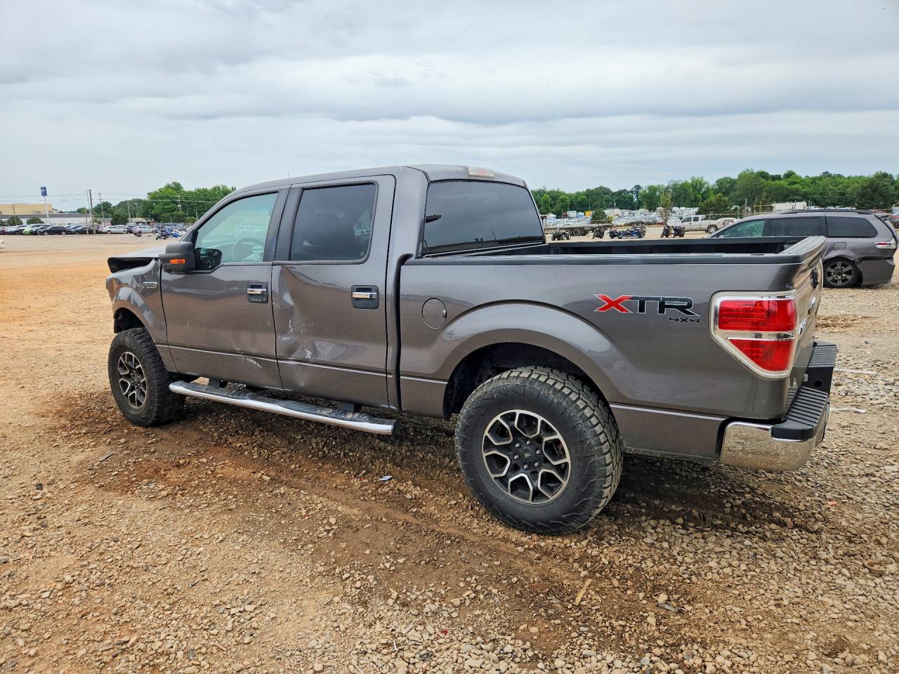 2013 Ford F150 Supercrew Gray vin: 1FTFW1EF7DKD17862