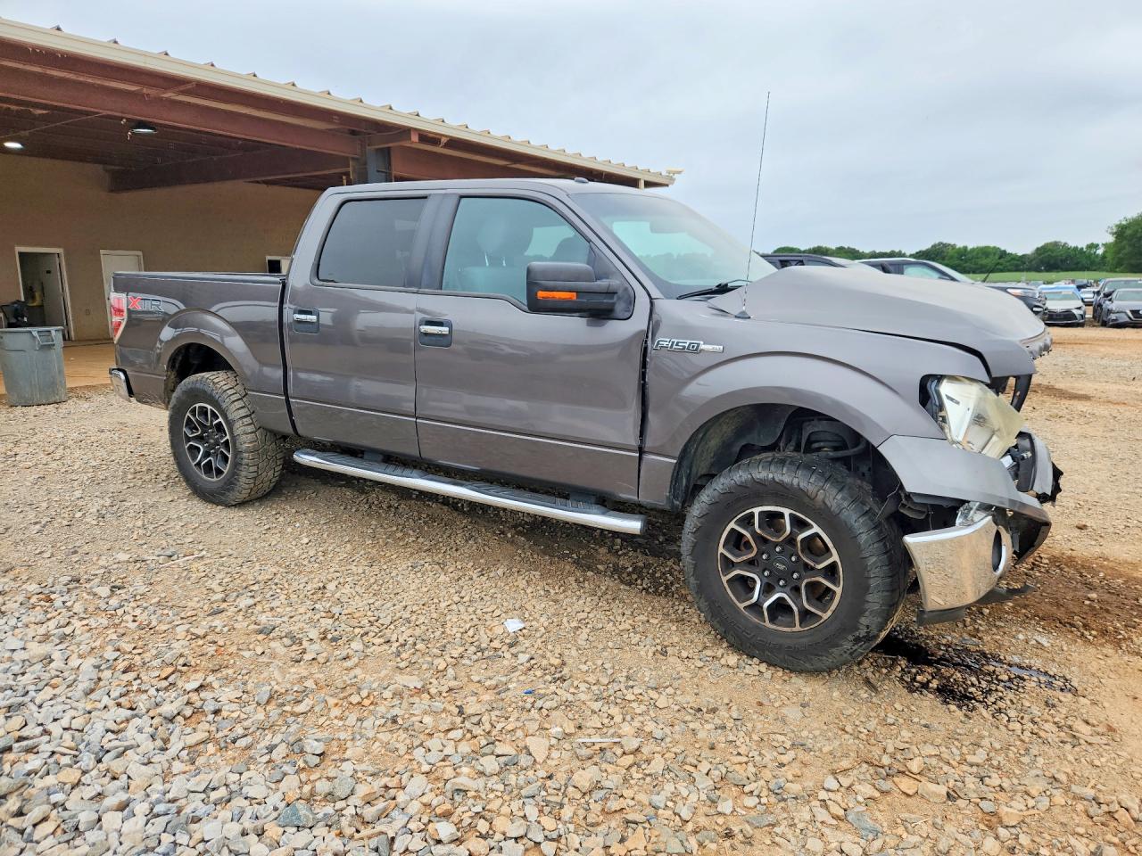 2013 Ford F150 Supercrew Gray vin: 1FTFW1EF7DKD17862