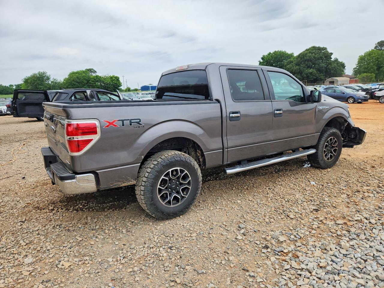 2013 Ford F150 Supercrew Gray vin: 1FTFW1EF7DKD17862