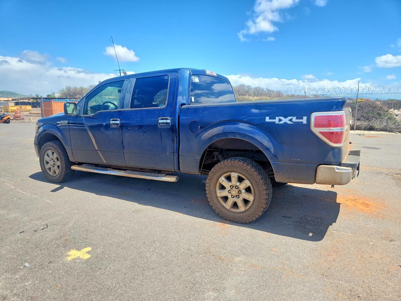 2013 Ford F150 Supercrew Blue vin: 1FTFW1EF7DKD24861
