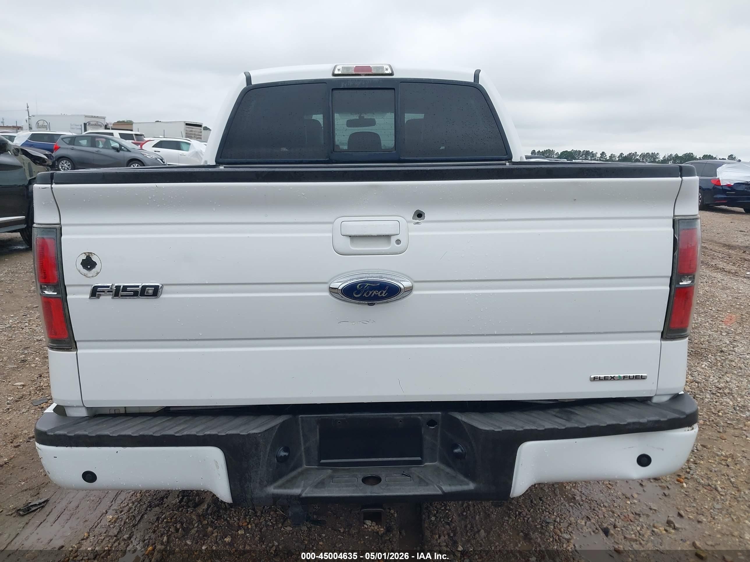 2013 Ford F-150 Fx4 White vin: 1FTFW1EF7DKD34189