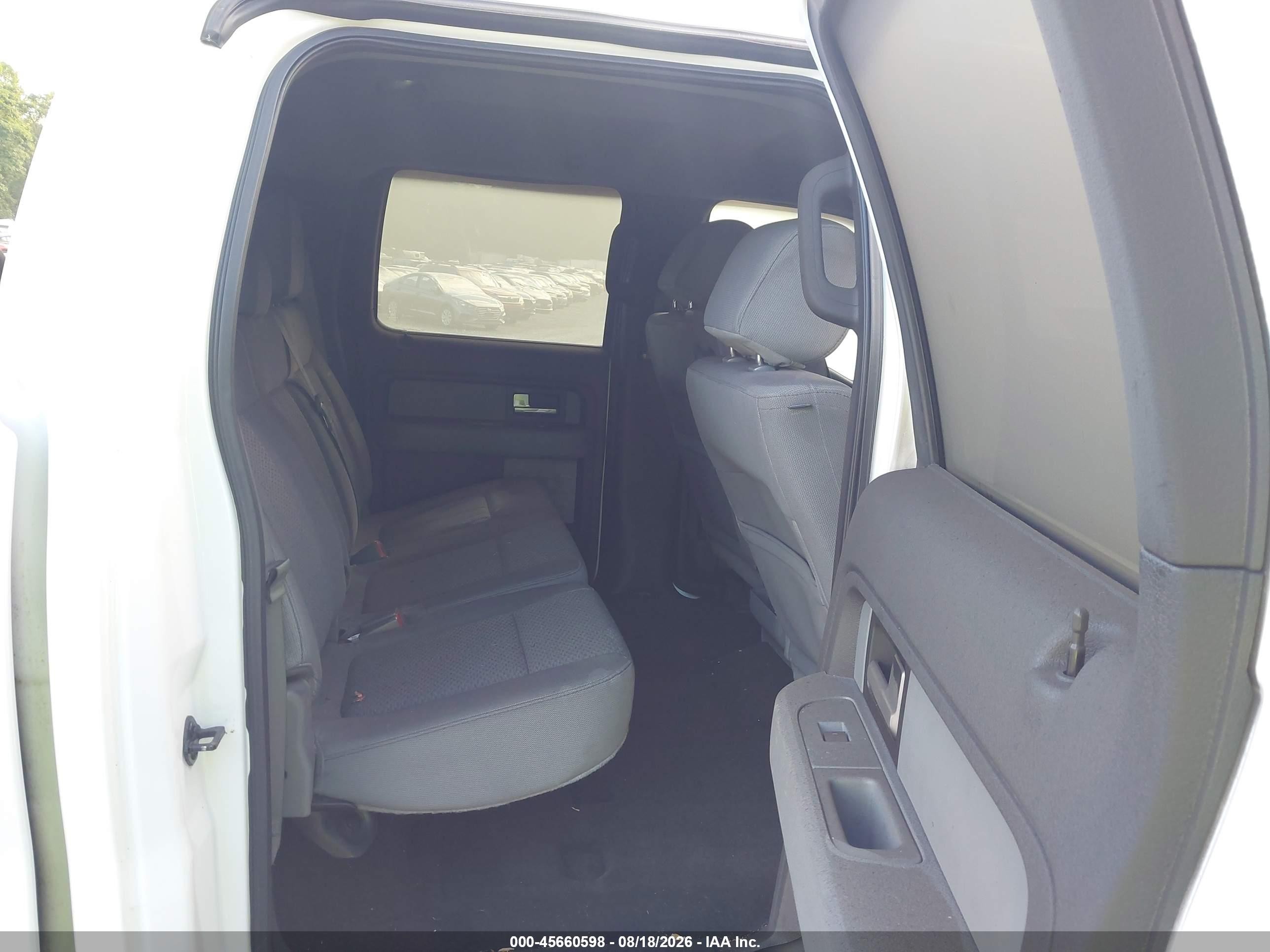 2013 Ford F-150 Xlt White vin: 1FTFW1EF7DKD58105