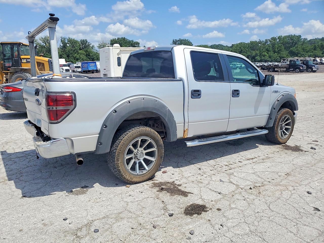 2013 Ford F150 Supercrew Silver vin: 1FTFW1EF7DKD65782