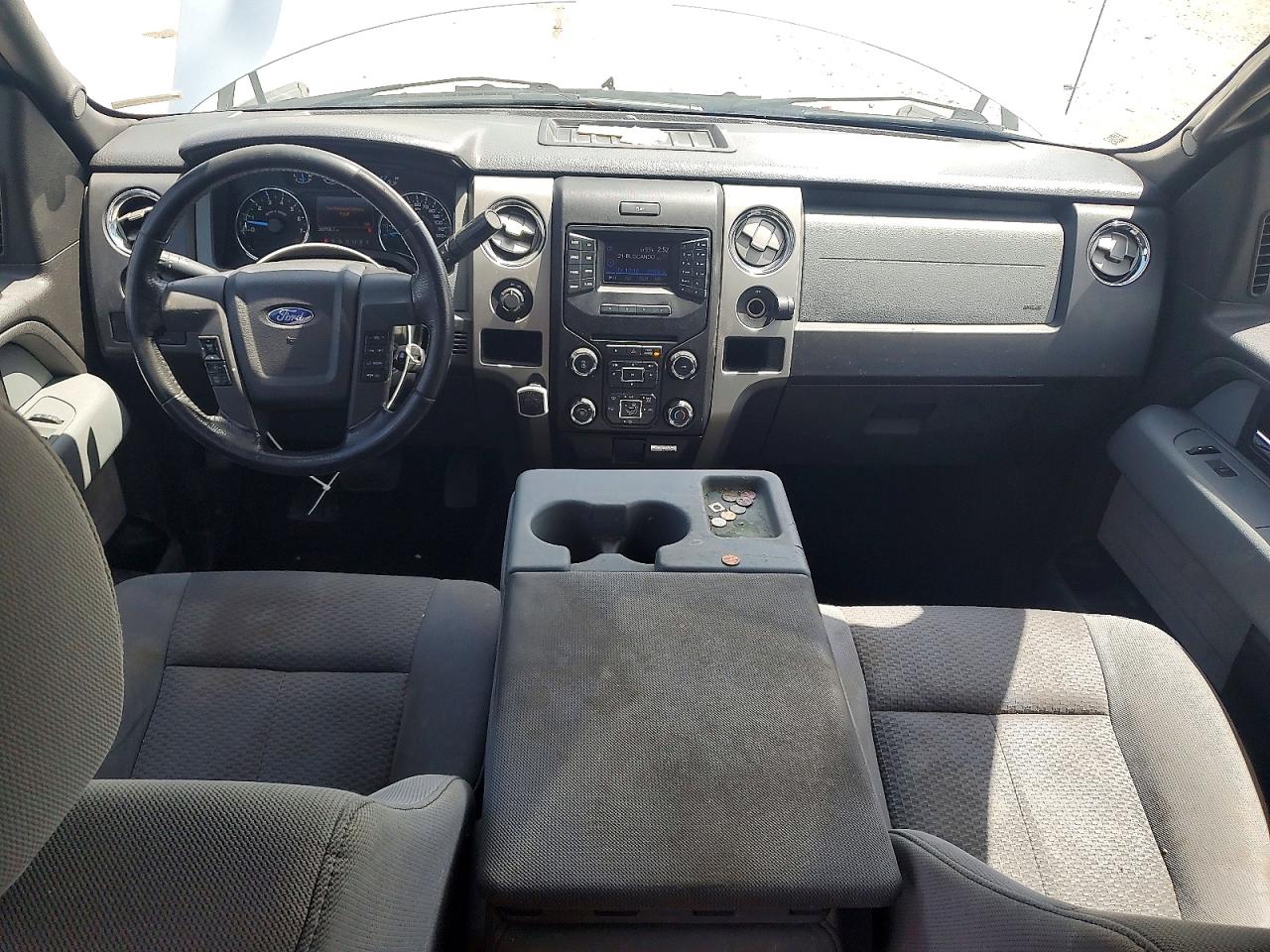 2013 Ford F150 Supercrew Silver vin: 1FTFW1EF7DKD65782
