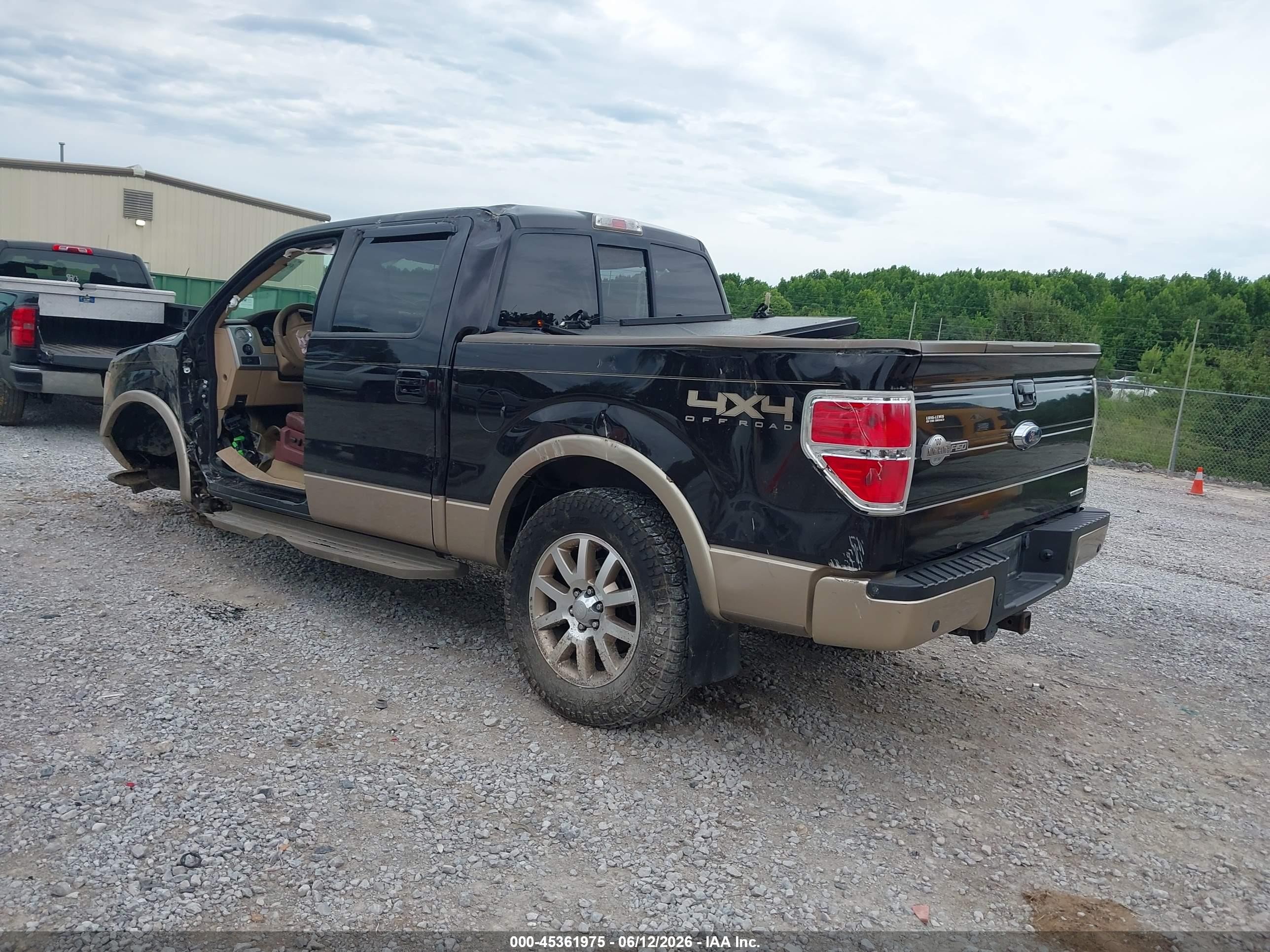 2013 Ford F-150 King Ranch Black vin: 1FTFW1EF7DKE64750