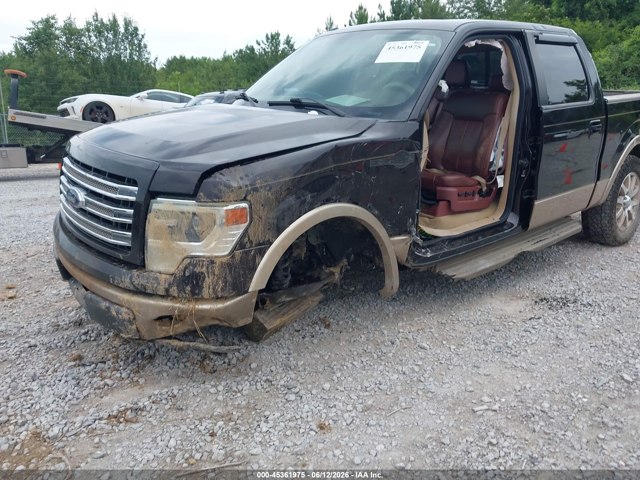 2013 Ford F-150 King Ranch Black vin: 1FTFW1EF7DKE64750