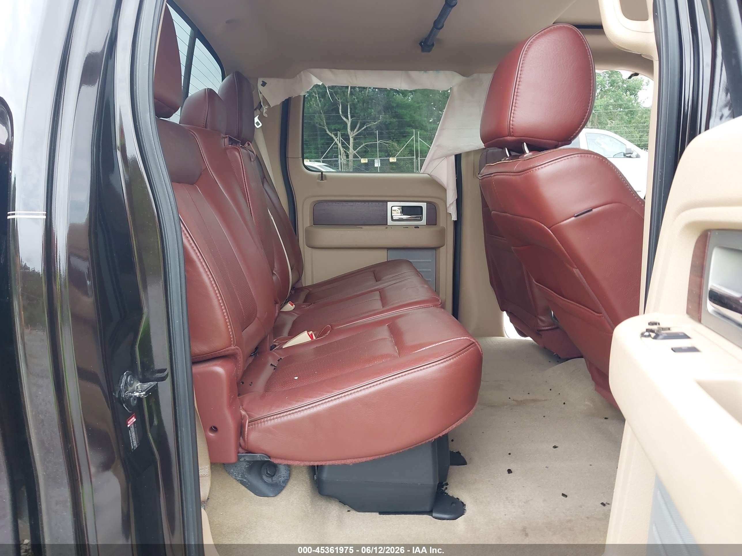 2013 Ford F-150 King Ranch Black vin: 1FTFW1EF7DKE64750