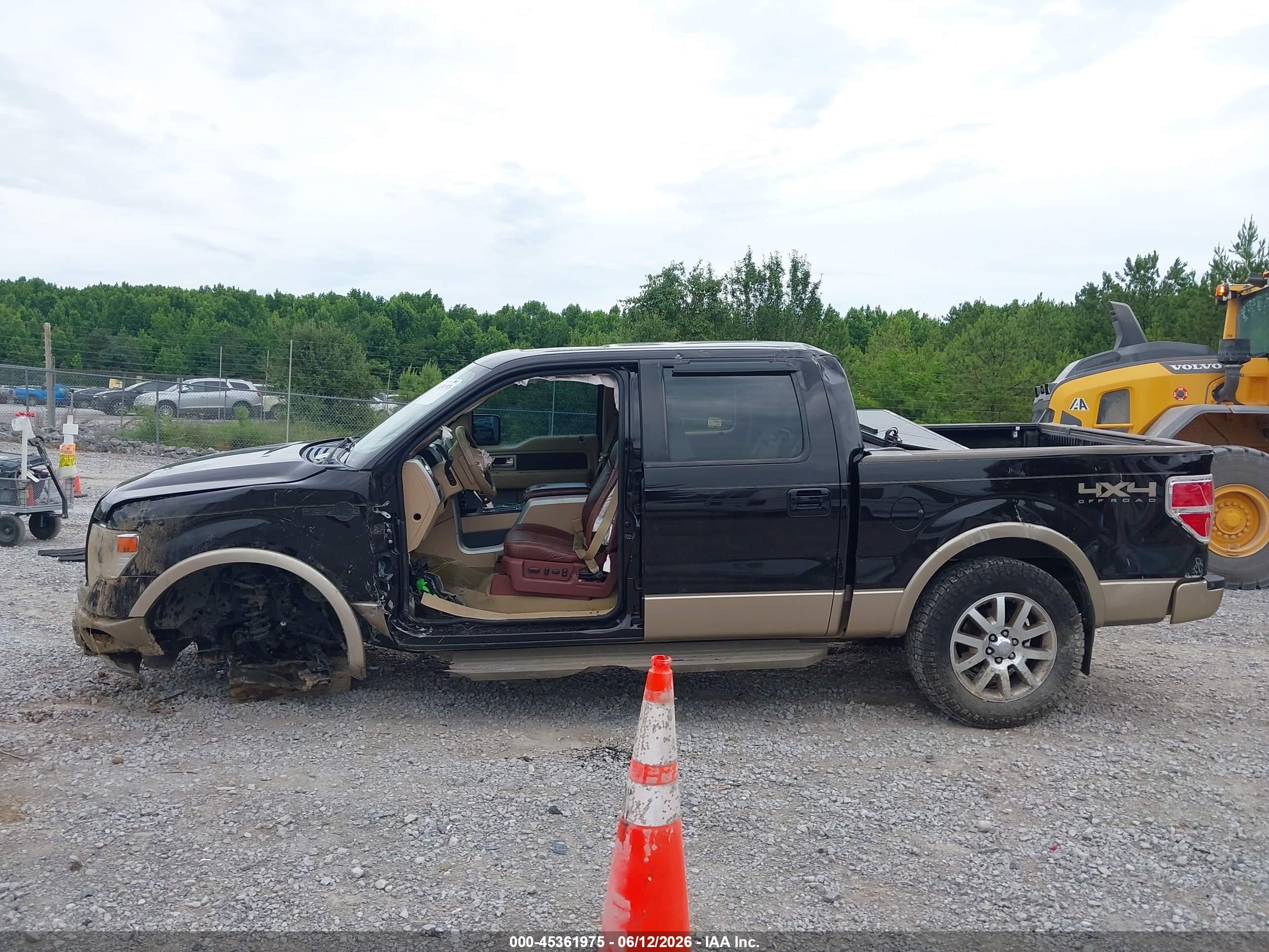 2013 Ford F-150 King Ranch Black vin: 1FTFW1EF7DKE64750