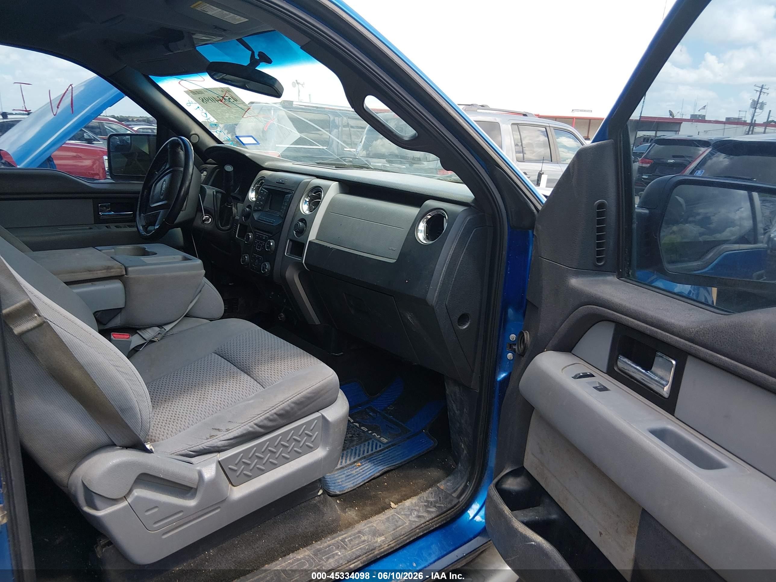 2013 Ford F-150 Xlt Blue vin: 1FTFW1EF7DKF25353