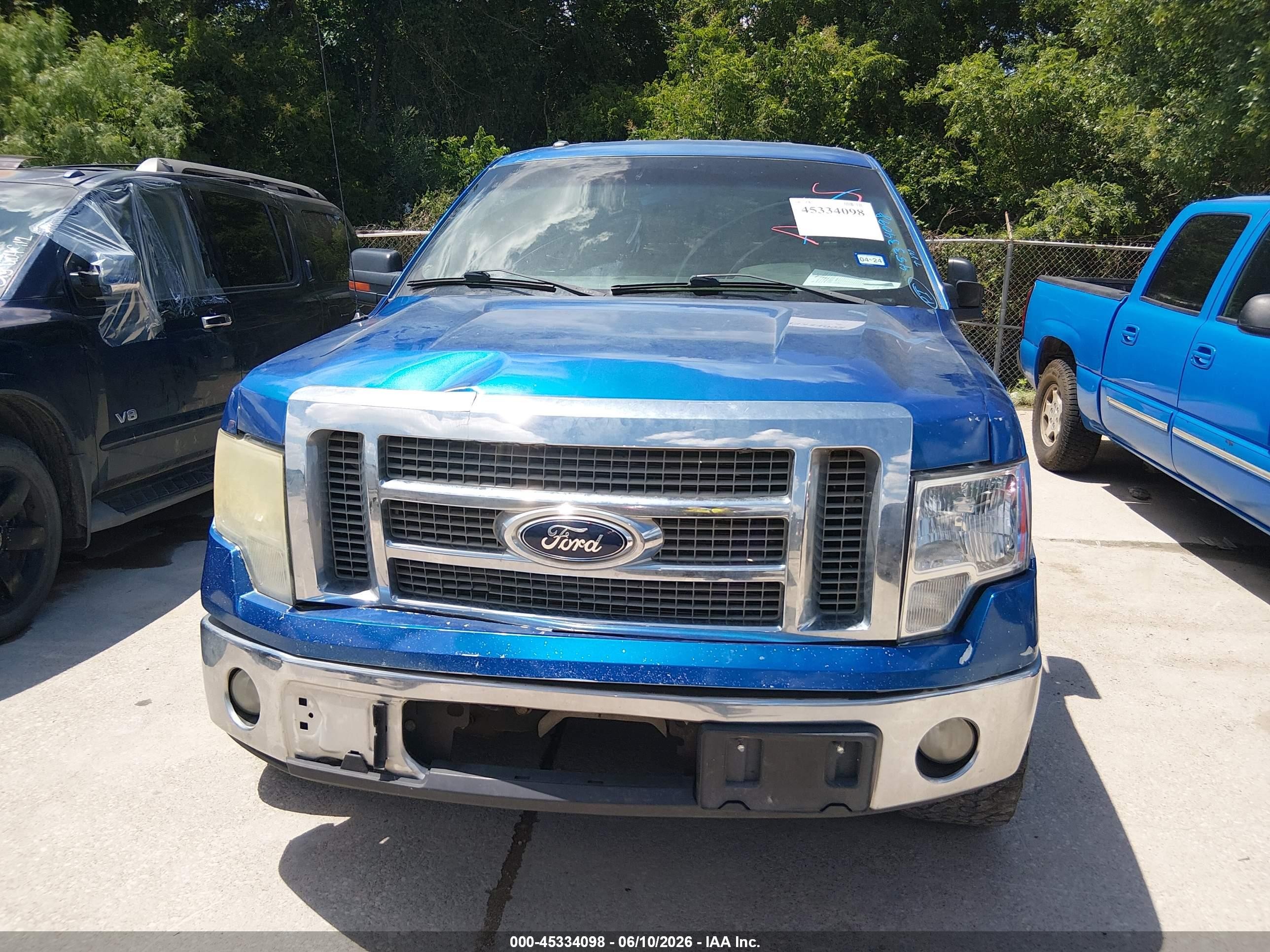2013 Ford F-150 Xlt Blue vin: 1FTFW1EF7DKF25353