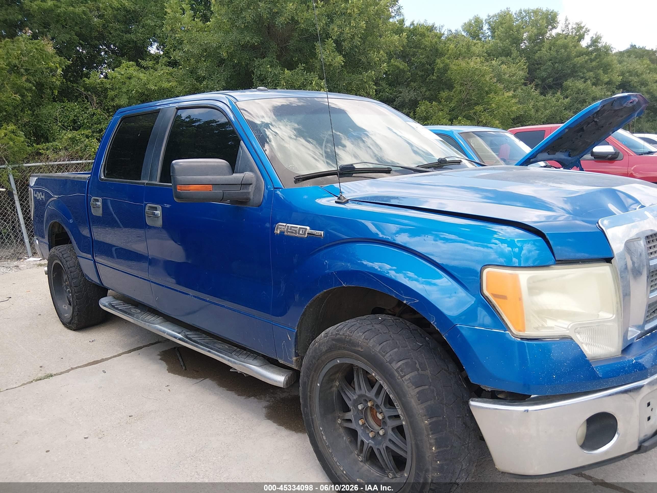 2013 Ford F-150 Xlt Blue vin: 1FTFW1EF7DKF25353