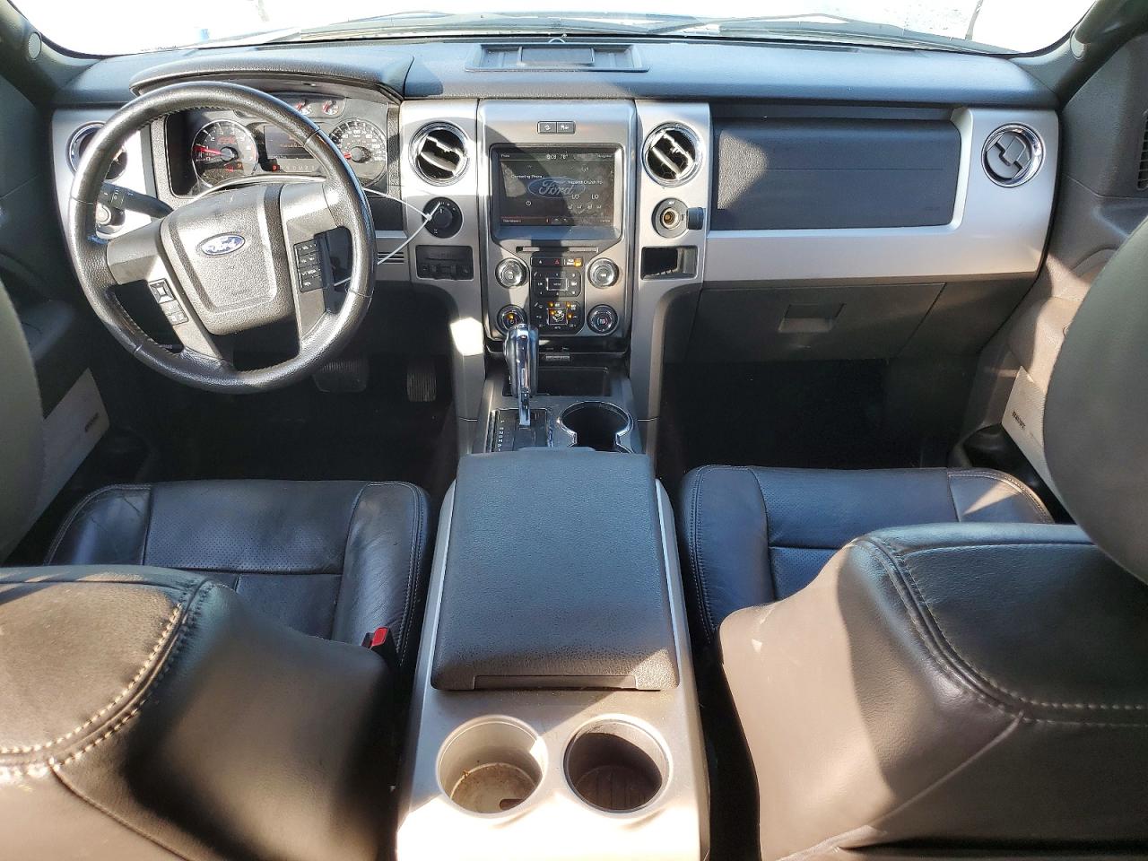2013 Ford F150 Supercrew Blue vin: 1FTFW1EF7DKG06594