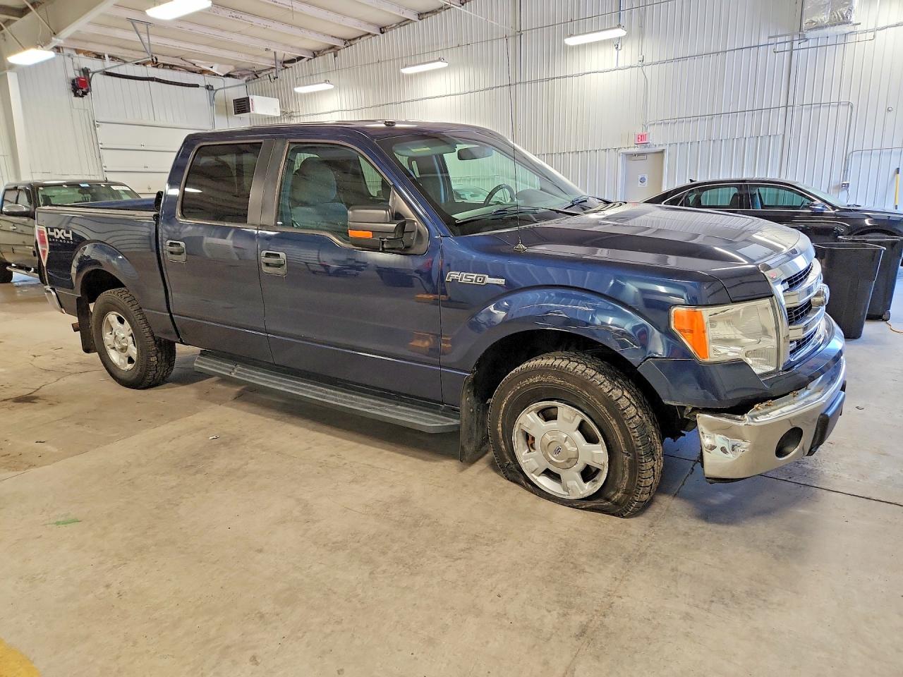 2014 Ford F150 Supercrew Синий vin: 1FTFW1EF7EFB03030
