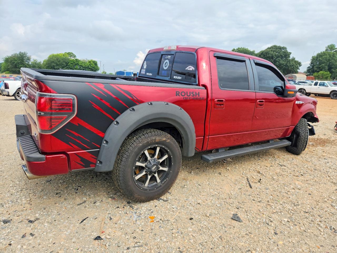 2014 Ford F150 Supercrew Red vin: 1FTFW1EF7EFB25433