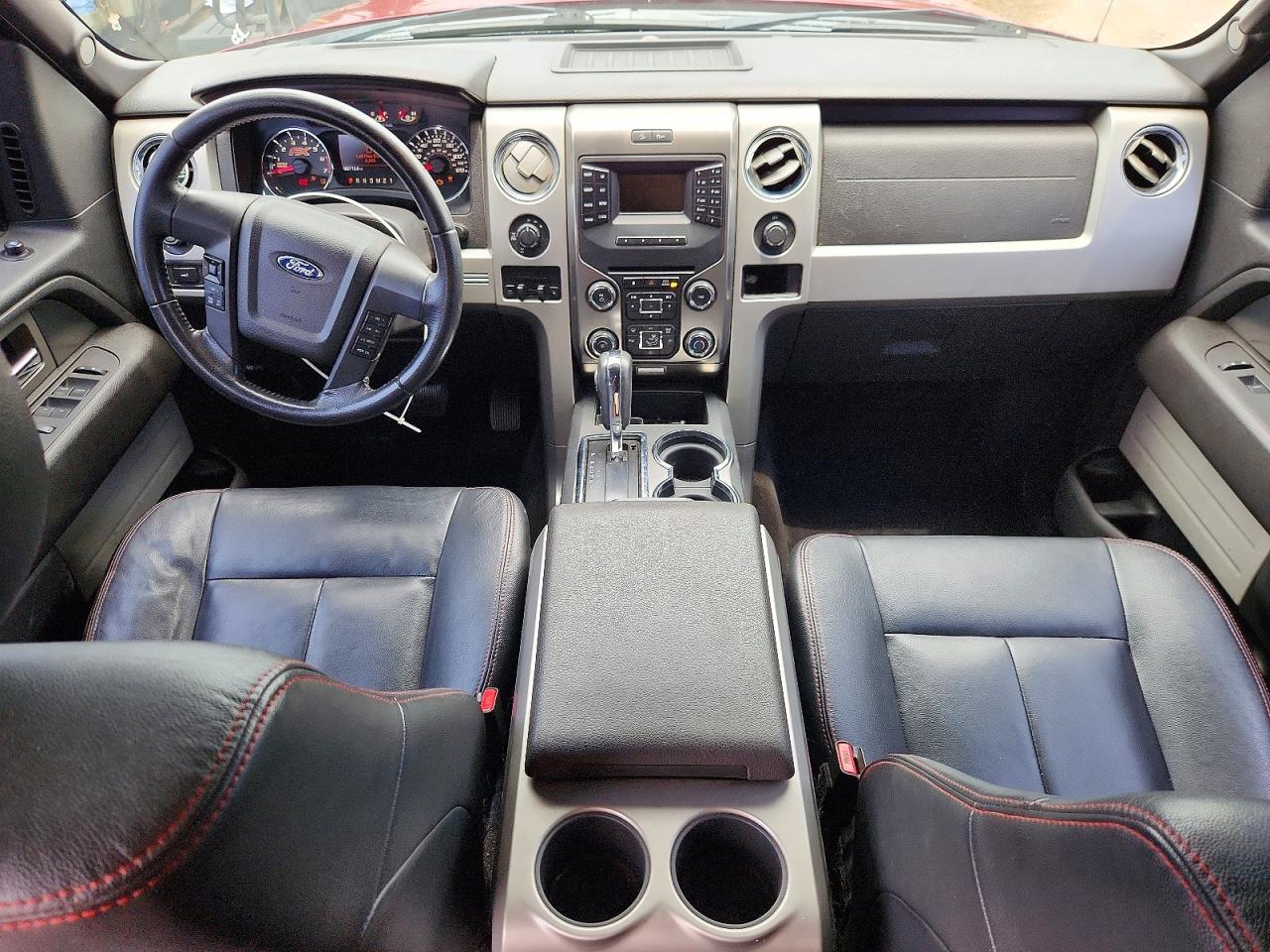2014 Ford F150 Supercrew Red vin: 1FTFW1EF7EFB25433