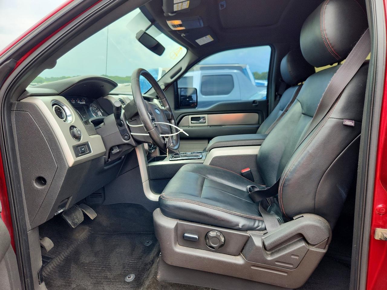 2014 Ford F150 Supercrew Red vin: 1FTFW1EF7EFB25433