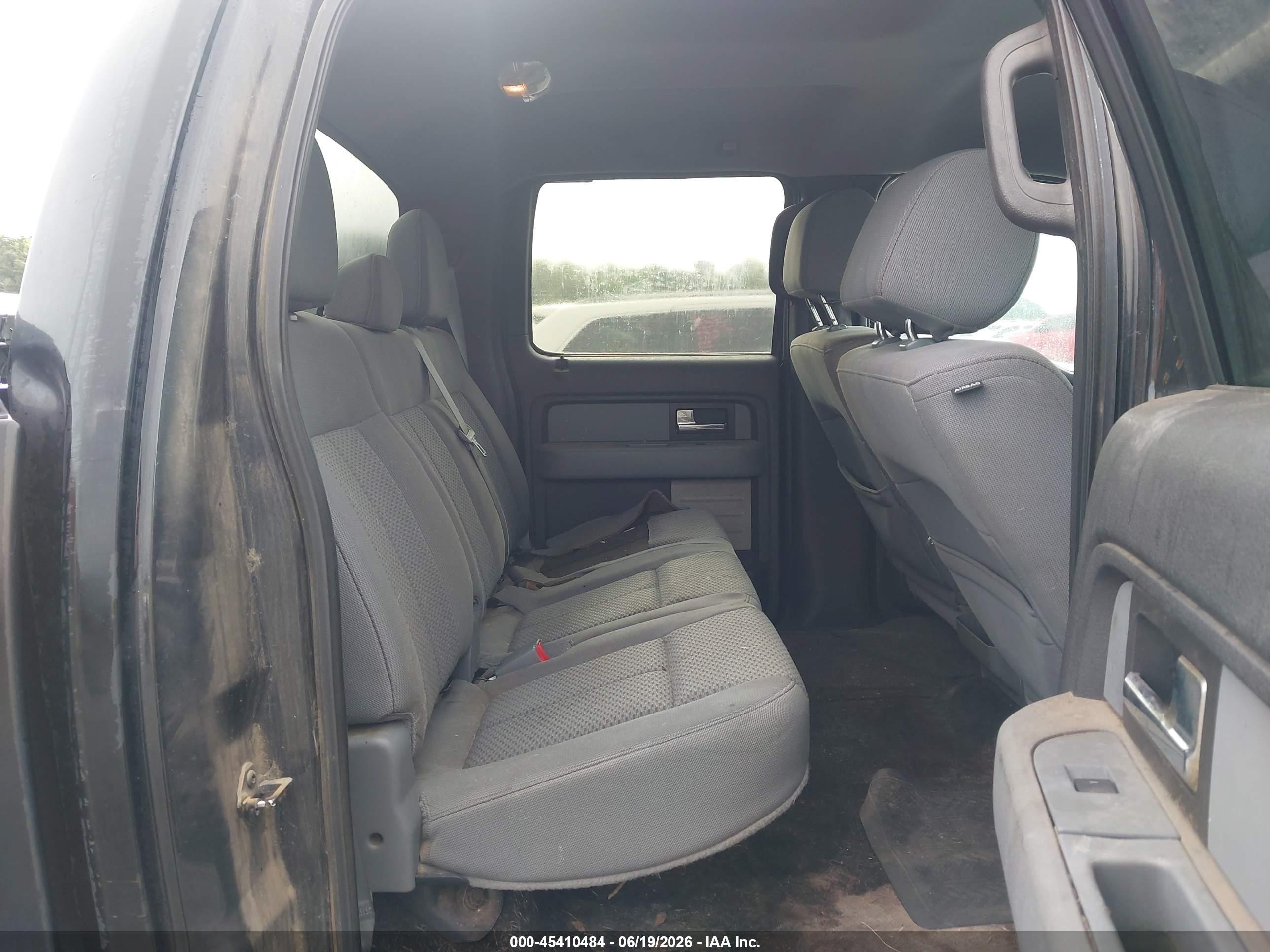 2014 Ford F-150 Xlt Black vin: 1FTFW1EF7EFB50655
