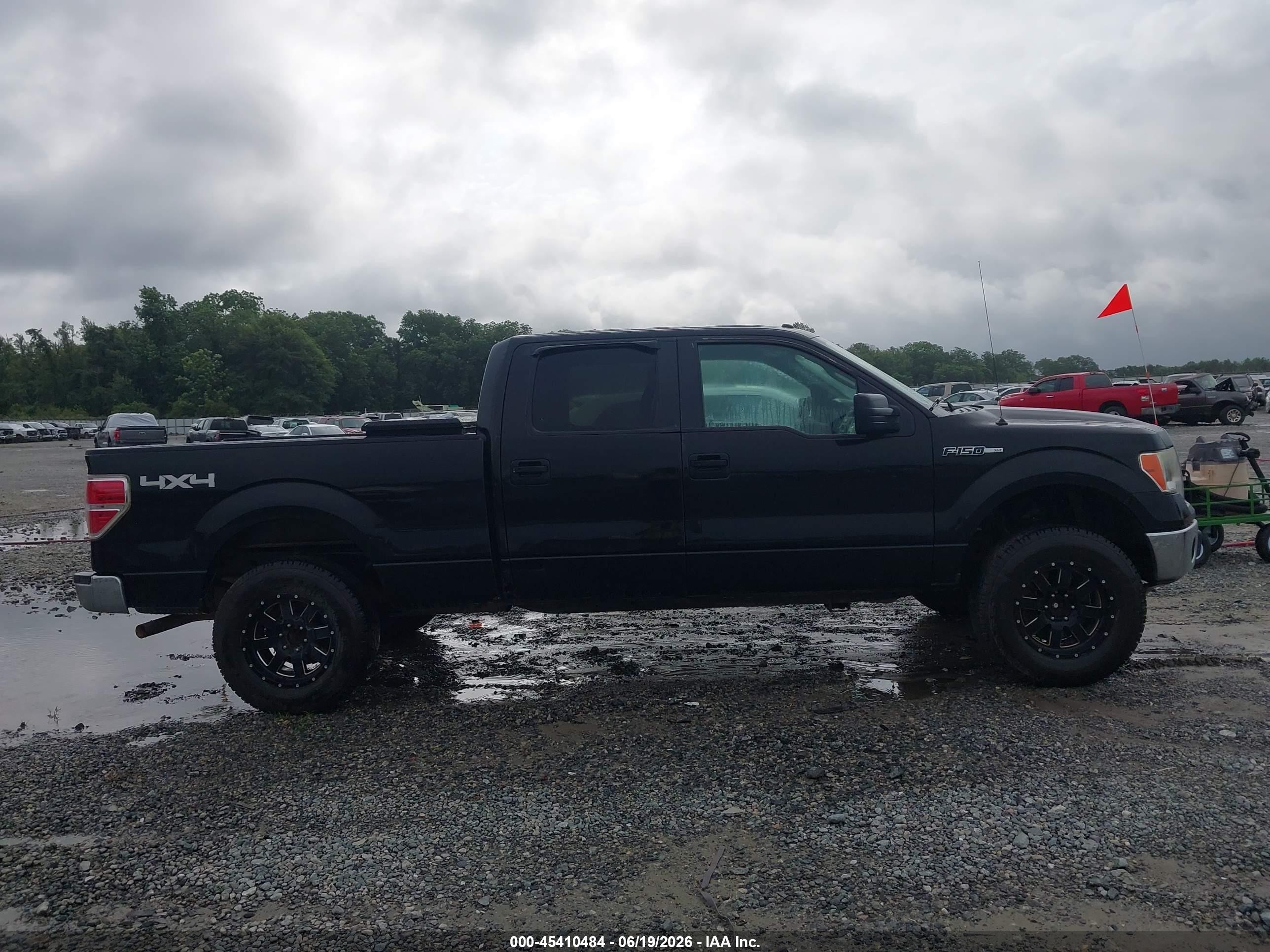 2014 Ford F-150 Xlt Black vin: 1FTFW1EF7EFB50655