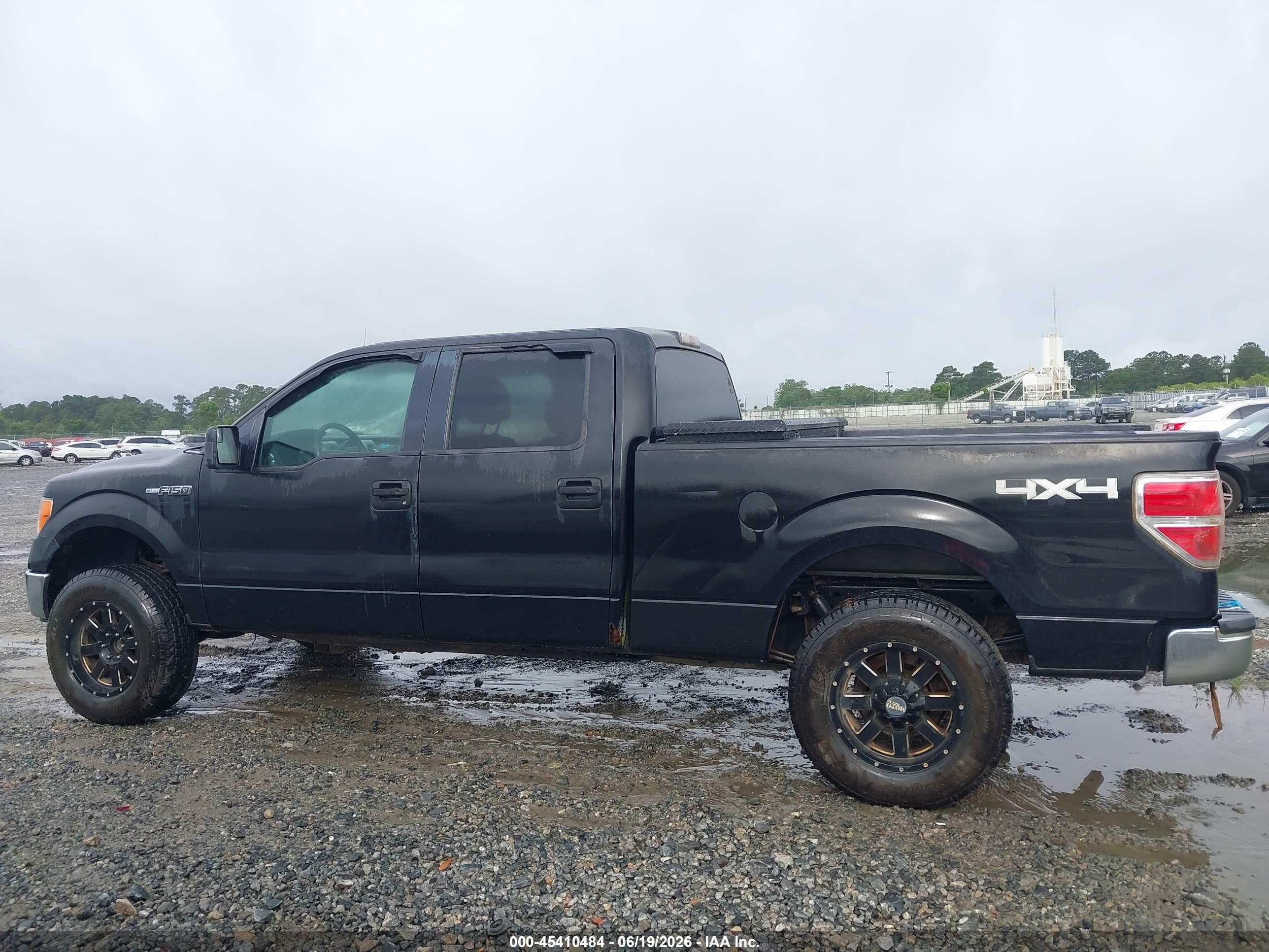 2014 Ford F-150 Xlt Black vin: 1FTFW1EF7EFB50655