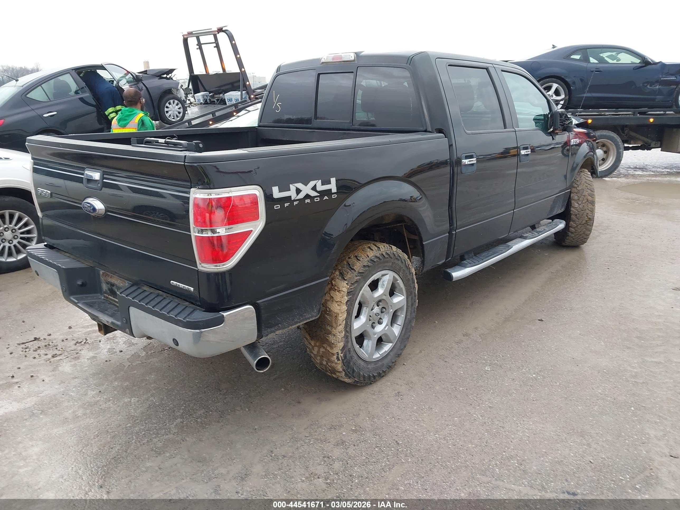 2014 Ford F-150 Xlt Черный vin: 1FTFW1EF7EFC14757